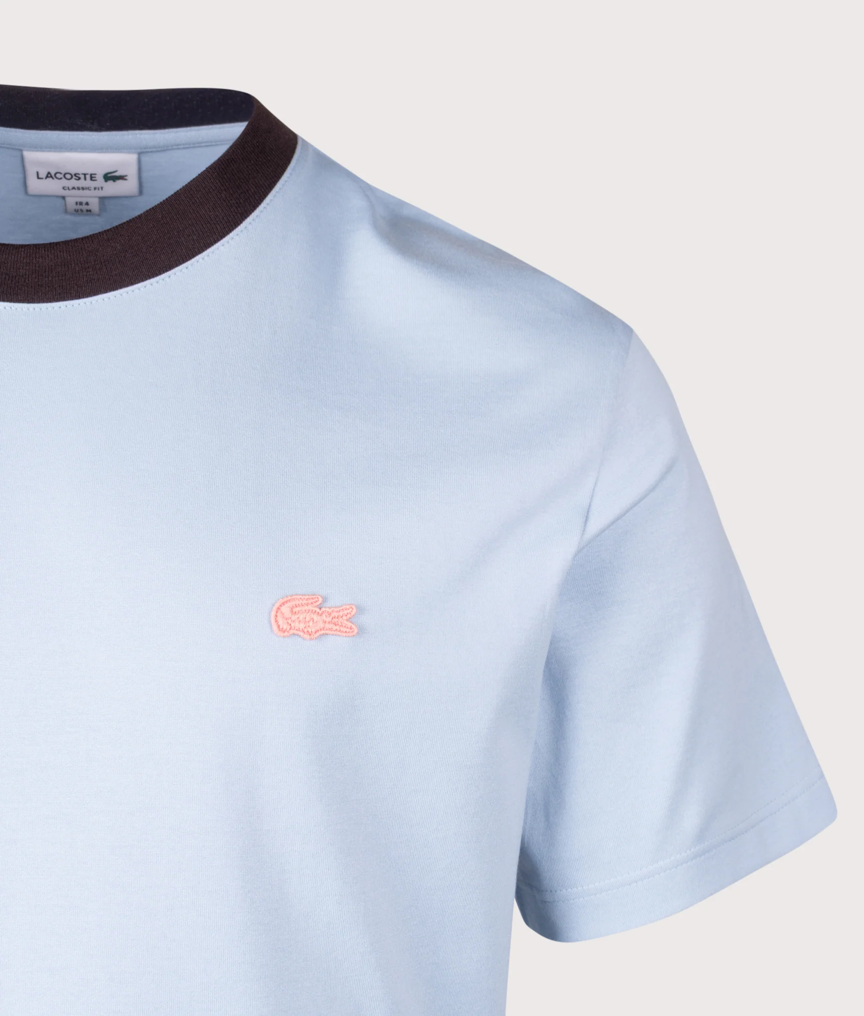 Contrast Collar T-Shirt - Image 2