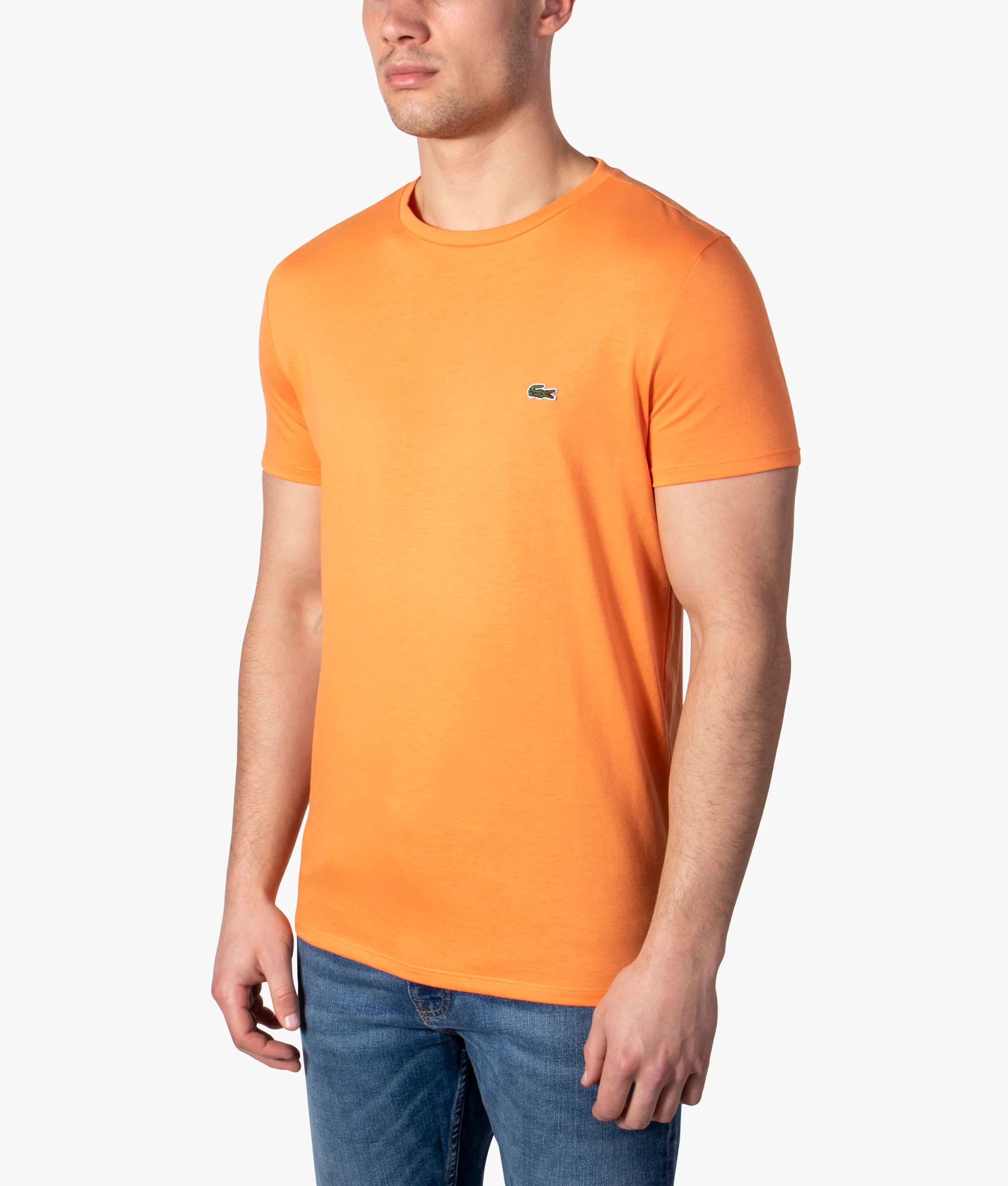 Pima Cotton Croc Logo T-Shirt - Image 3