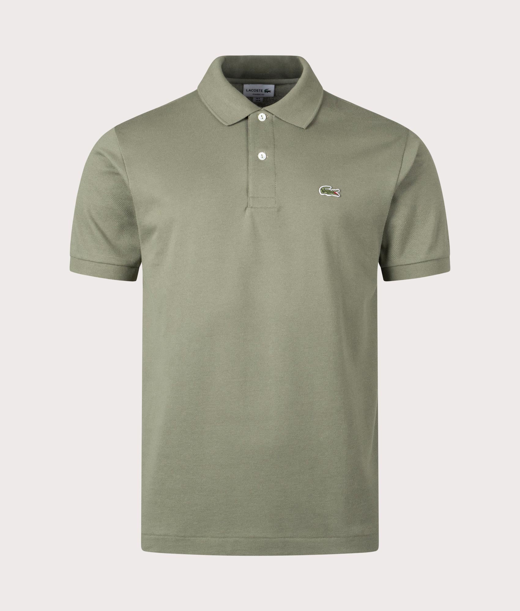 Classic Fit Croc Logo Polo Shirt