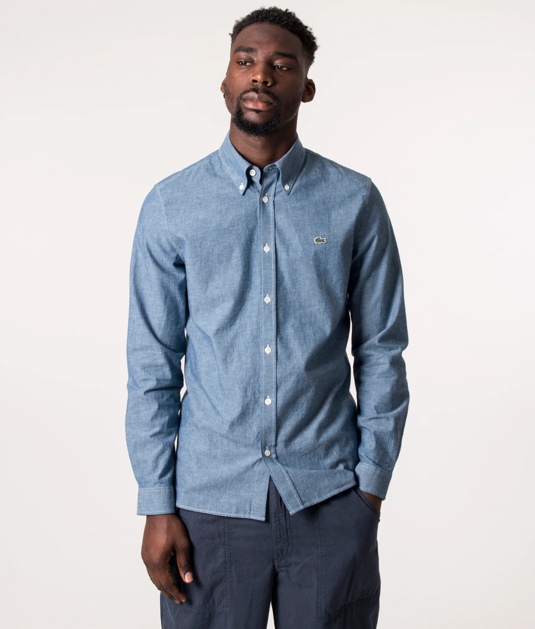 Slim Fit Denim Woven Shirt