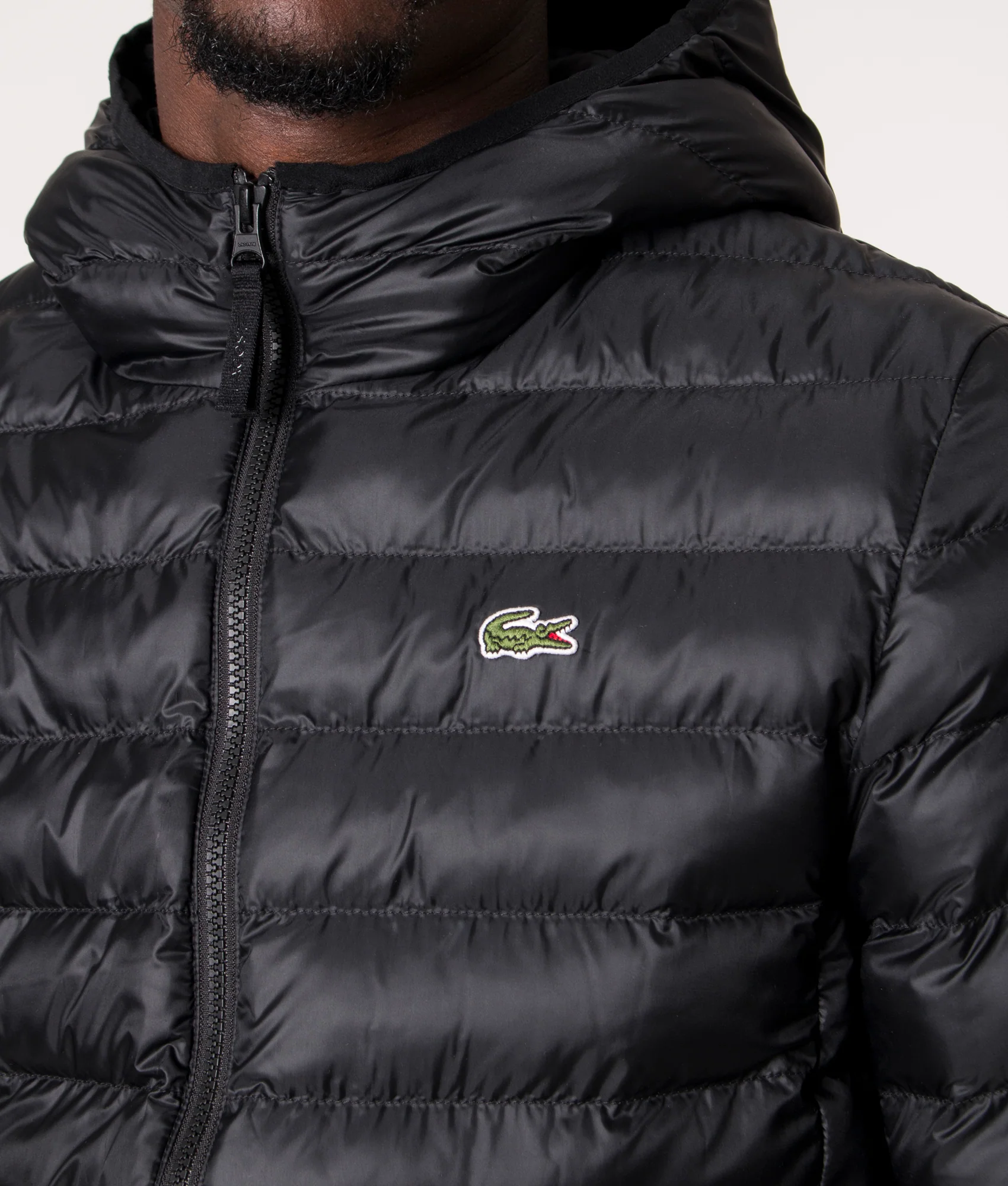 Quilted Hooded Short Jacket - Image 3