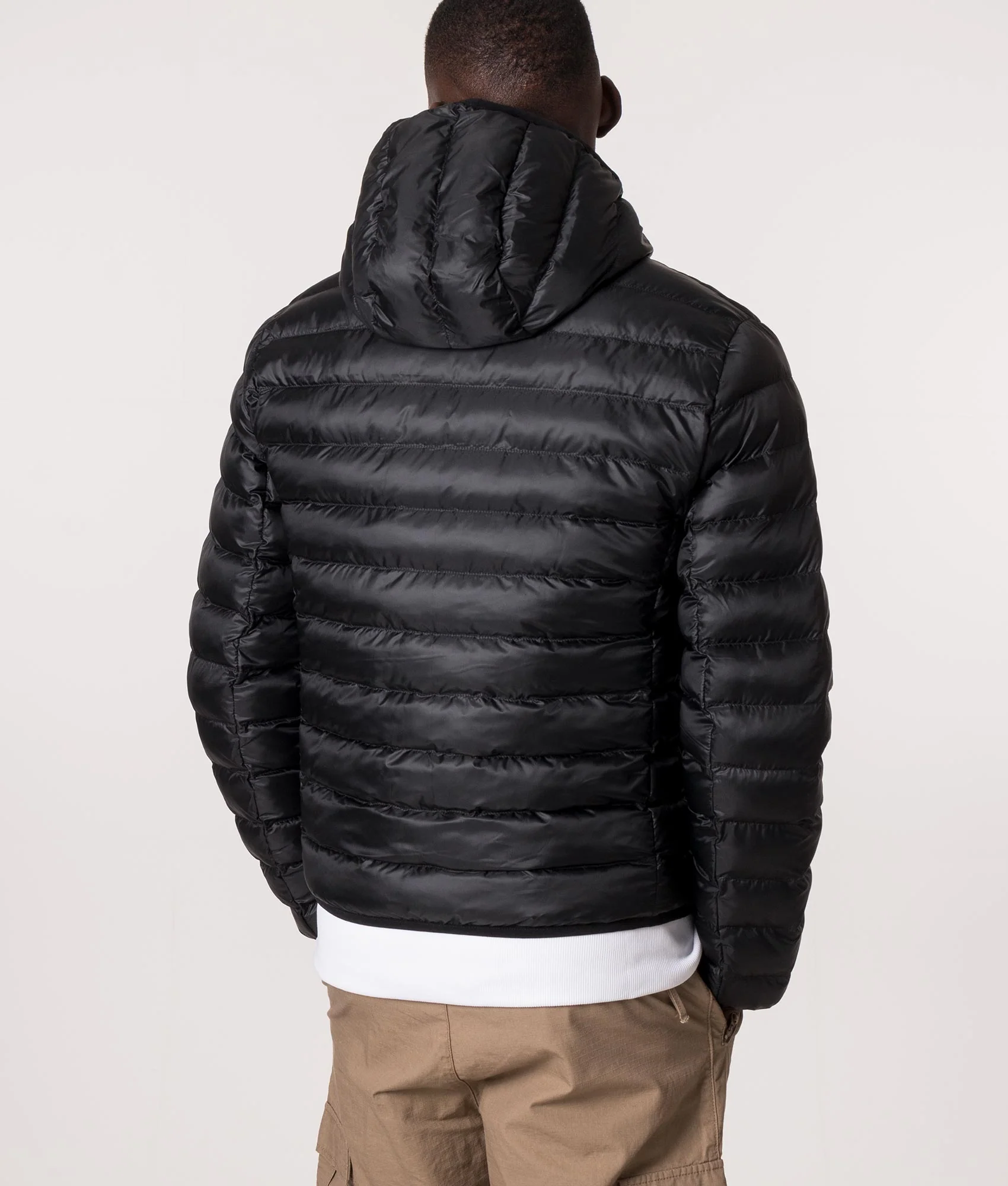 Quilted Hooded Short Jacket - Image 4