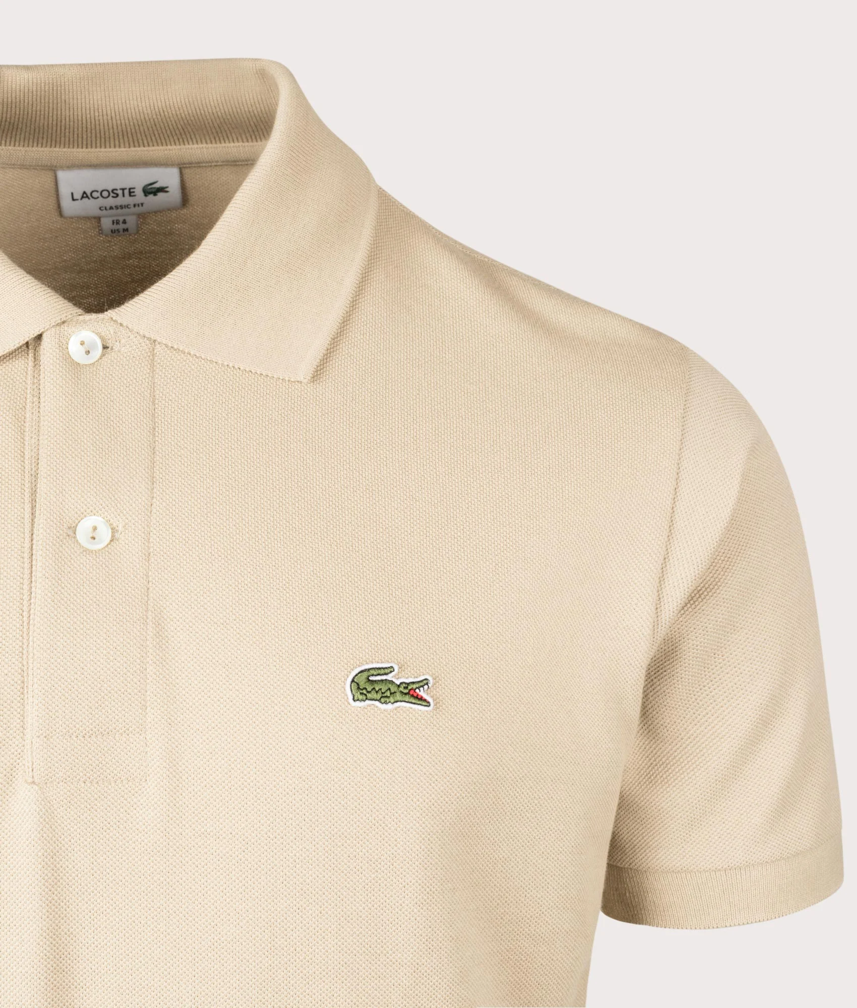 Classic Fit L1212 Croc Logo Polo Shirt - Image 2