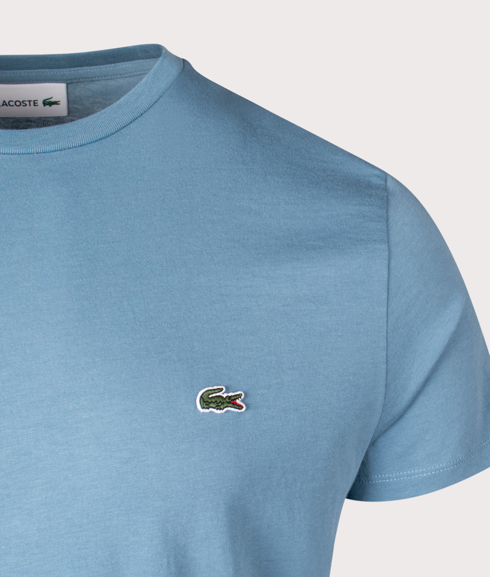 Pima Cotton Croc Logo T-Shirt - Image 2