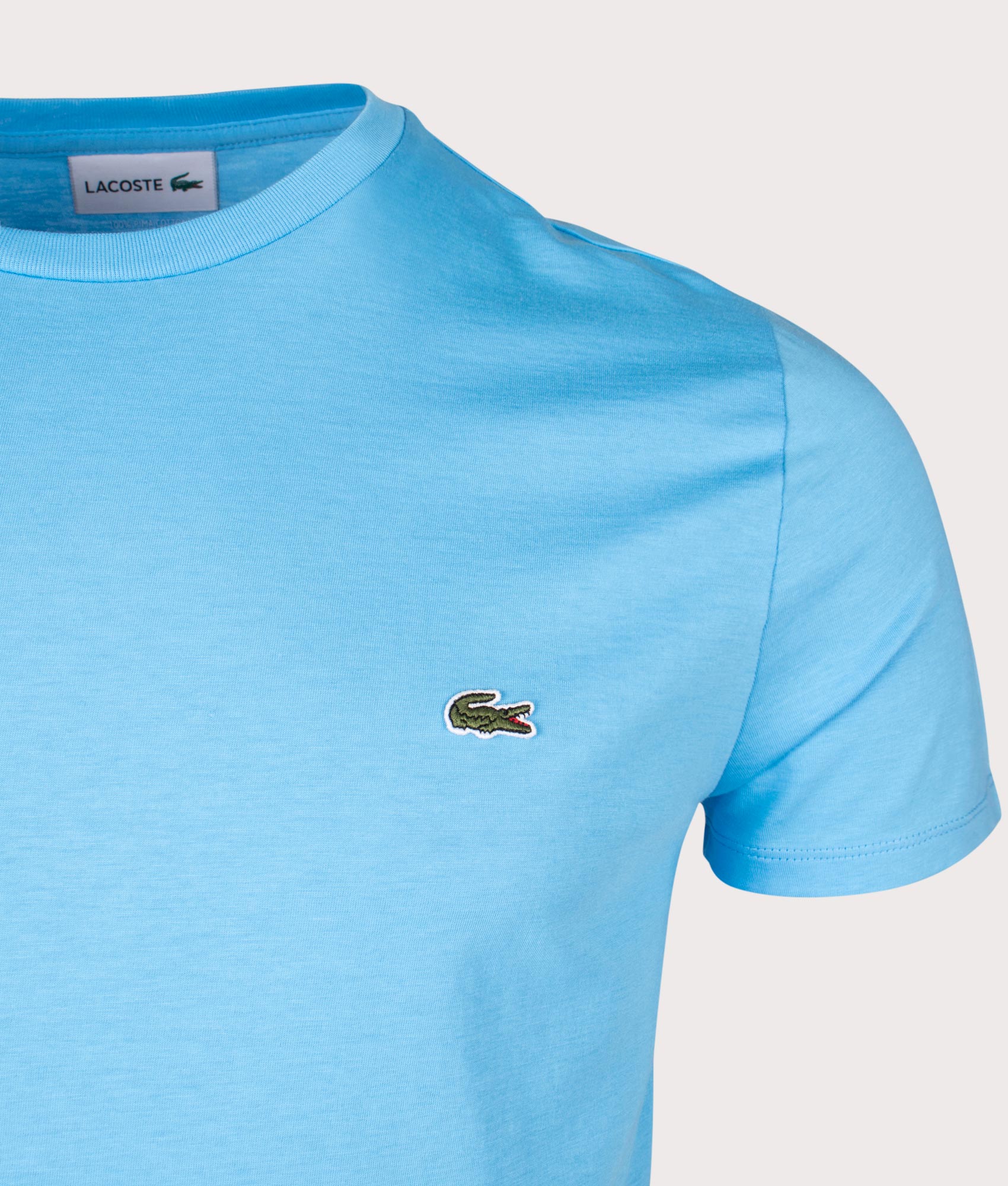 Pima Cotton Croc Logo T-Shirt - Image 2