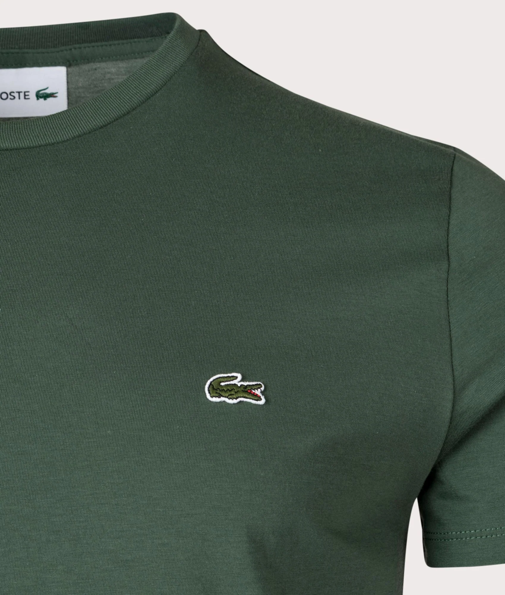 Pima Cotton Croc Logo T-Shirt - Image 2