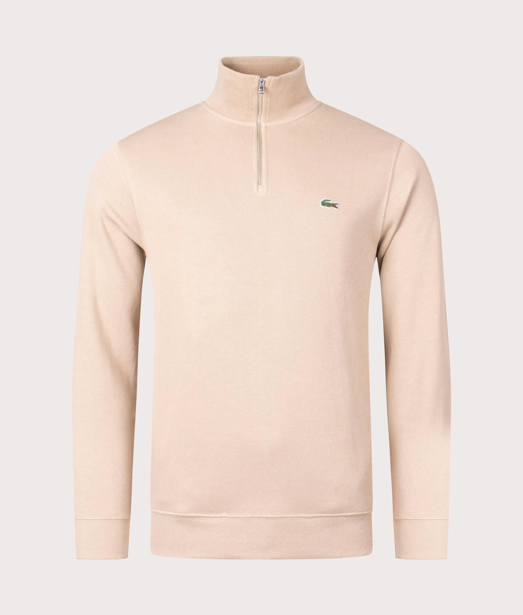 Croc Logo Quarter Zip Knit Jumper