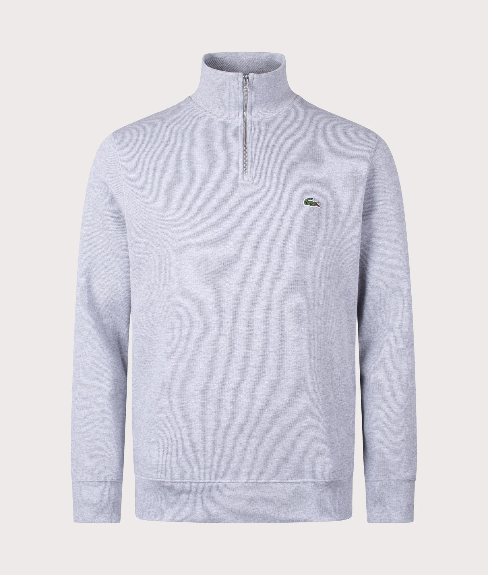 Croc Logo Quarter Zip Knit Jumper