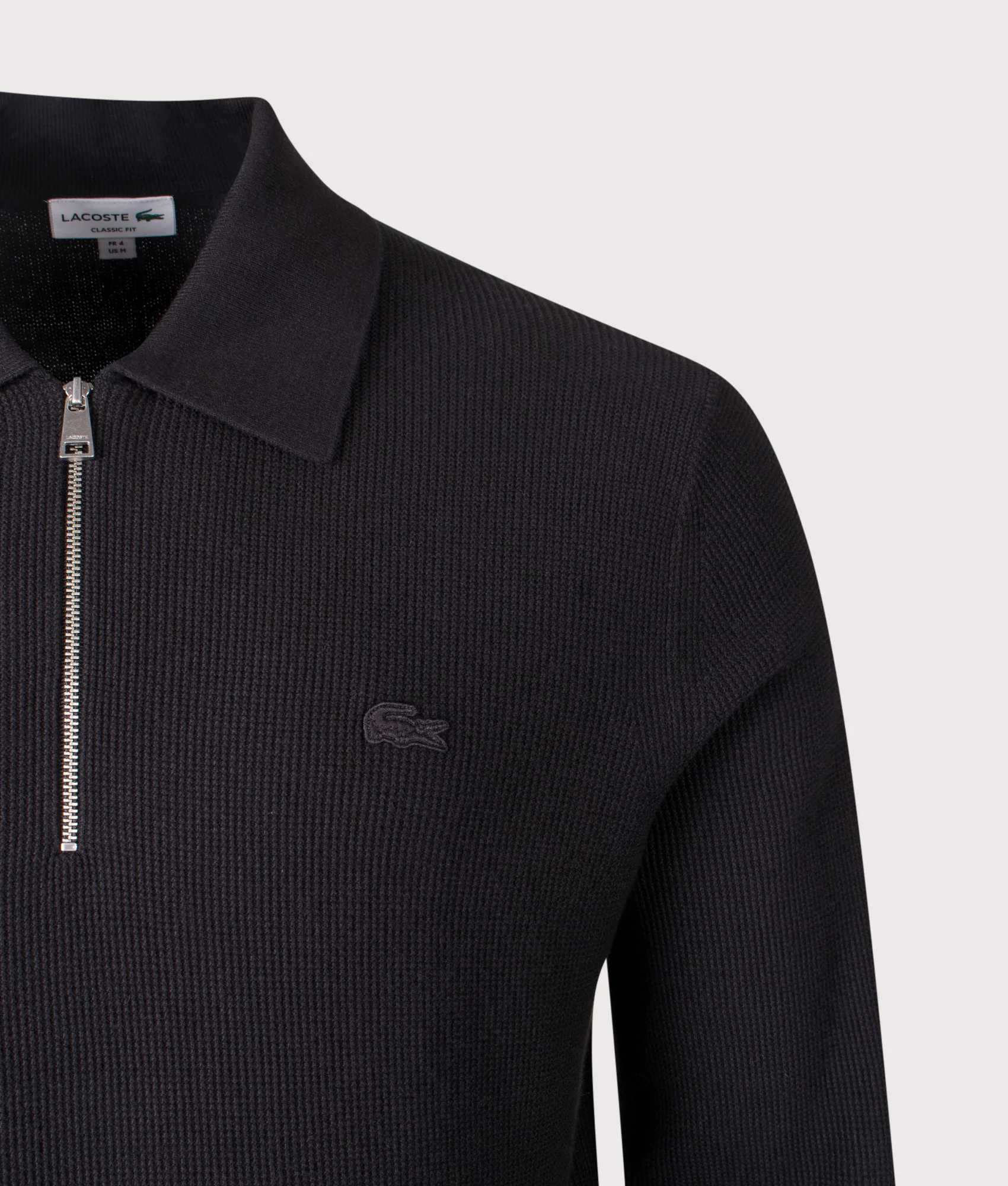 Quarter Zip Polo Sweatshirt - Image 2