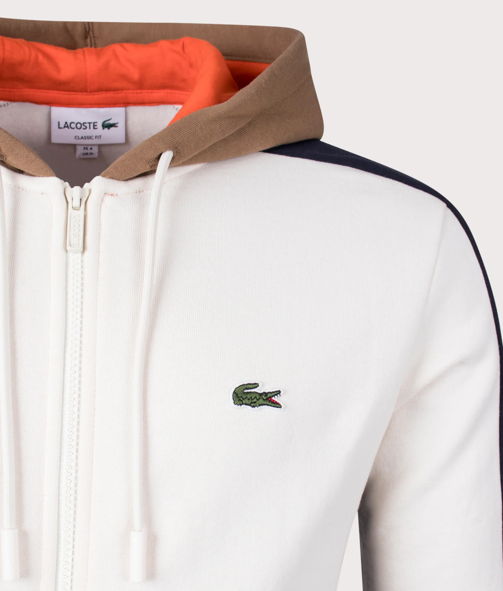 Zip Through Colour Block Hoodie - Image 2