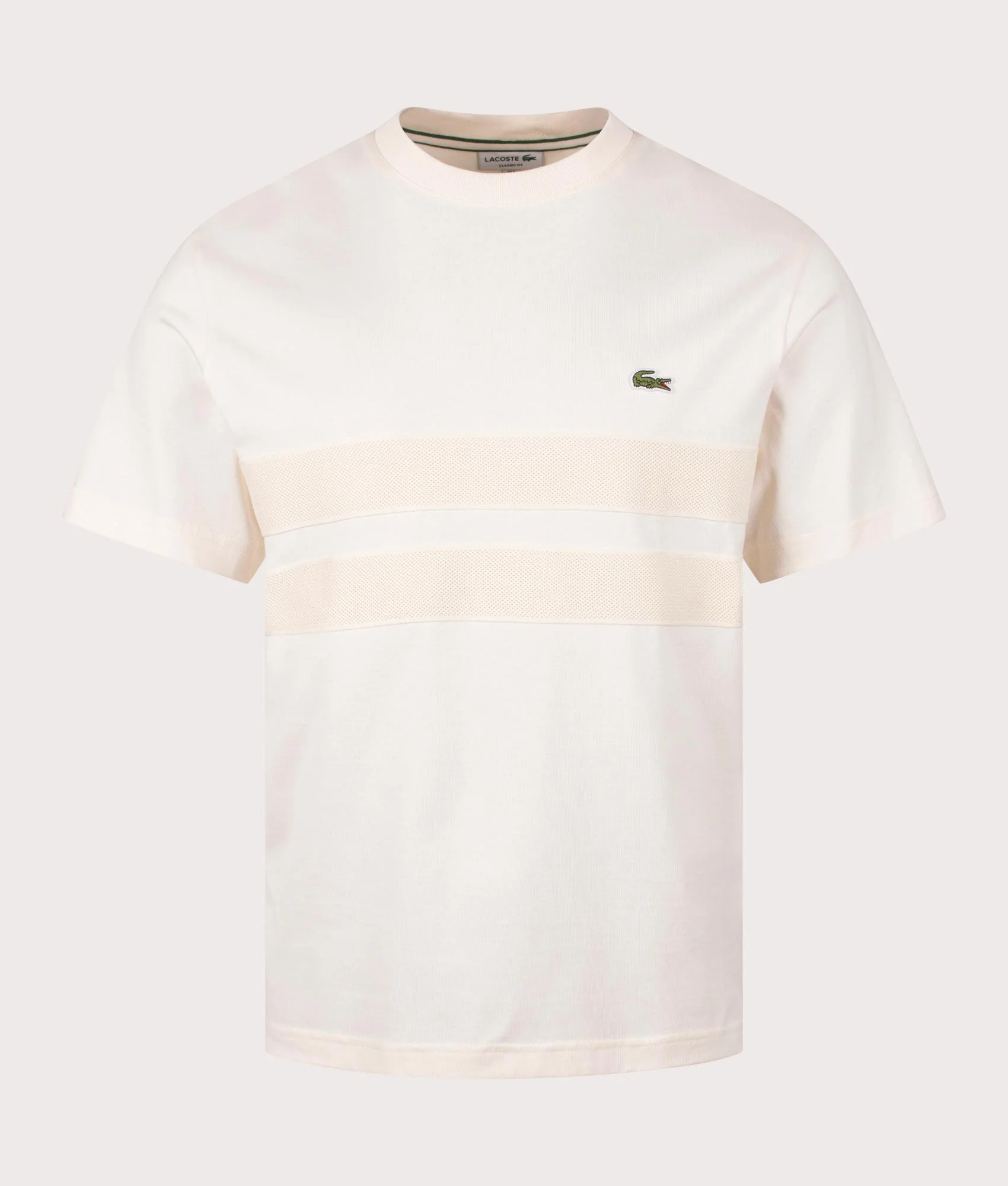Heavy Jersey Mesh Band T-Shirt