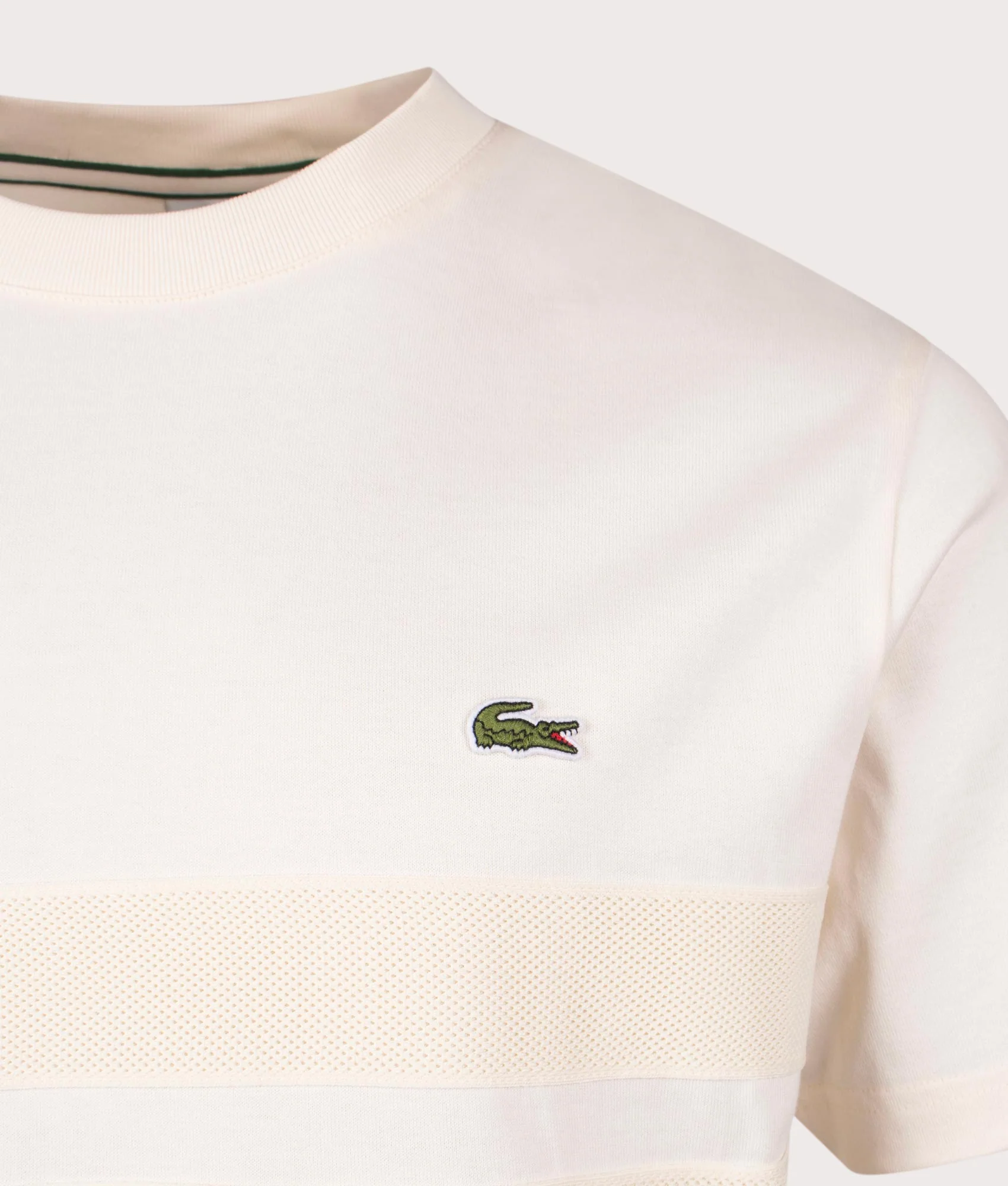 Heavy Jersey Mesh Band T-Shirt - Image 2
