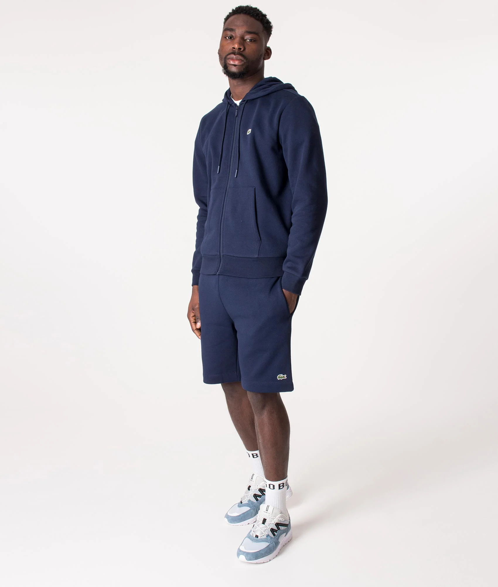 Zip Through Logo Hoodie - Image 5