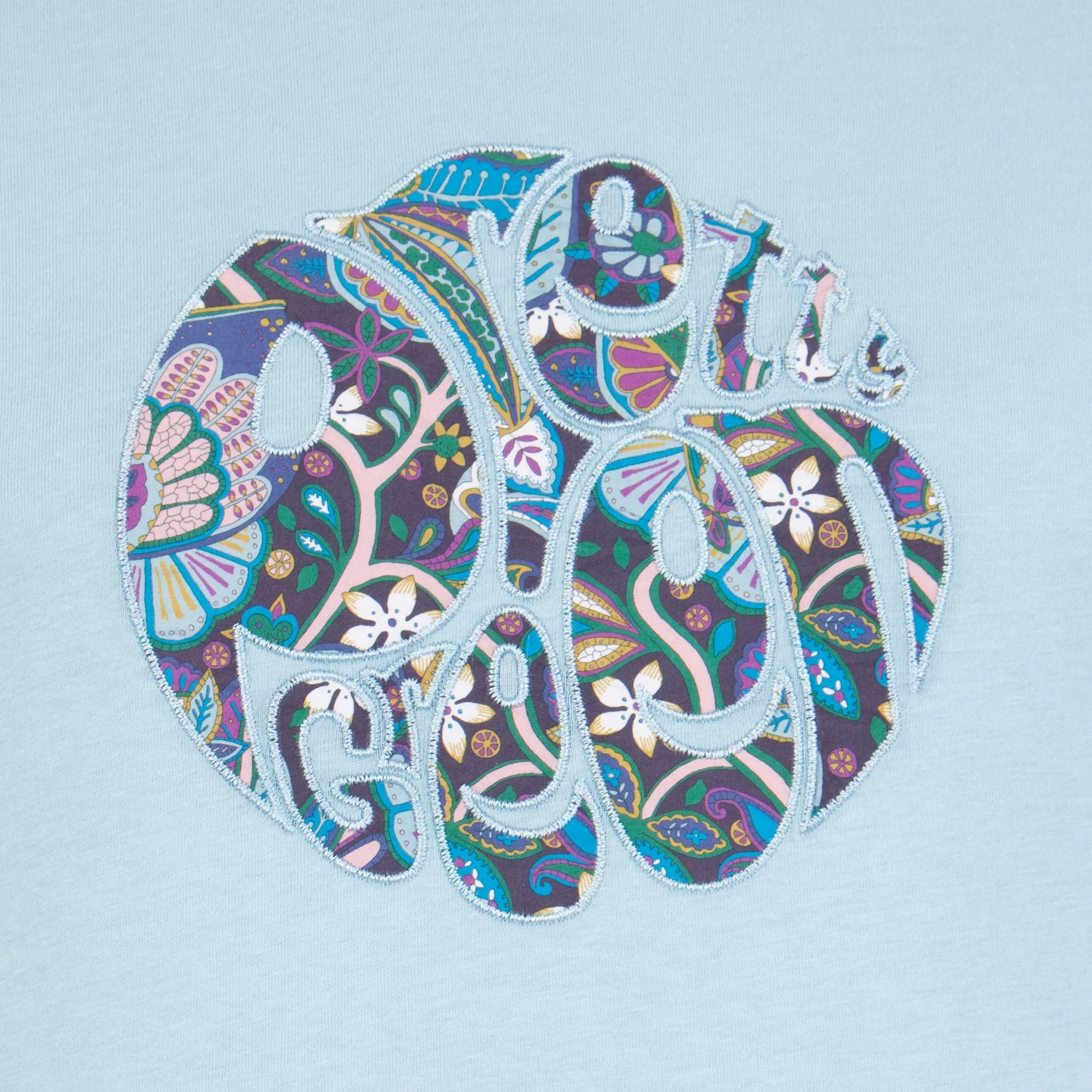 Liberty Floral Applique T-Shirt - Image 2