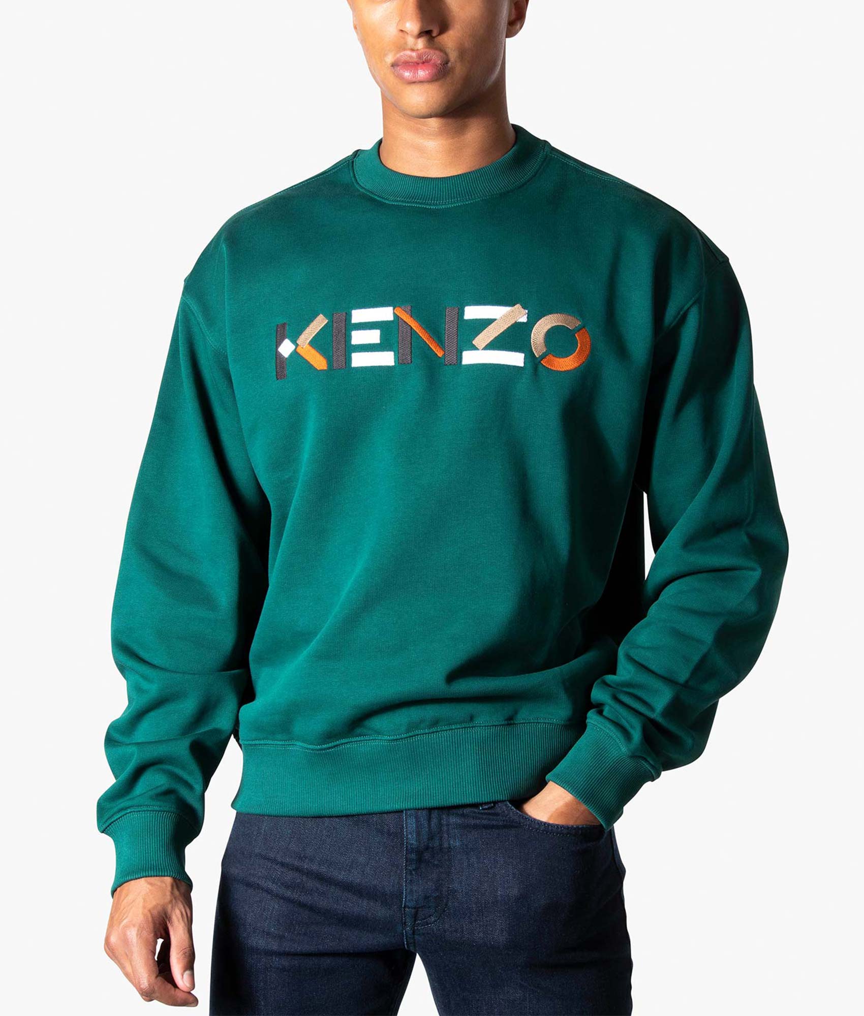 Oversized Multicolour Logo   Sweat - Image 3