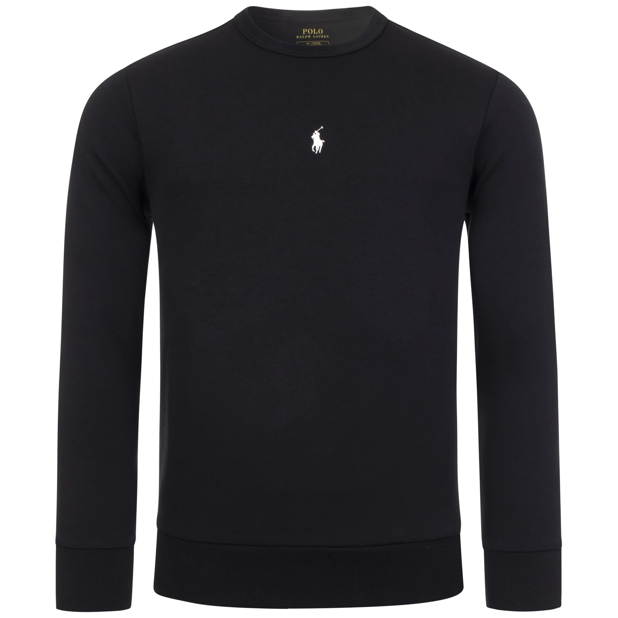 Relaxed Fit Double Knit Centre Logo Sweatshirt
