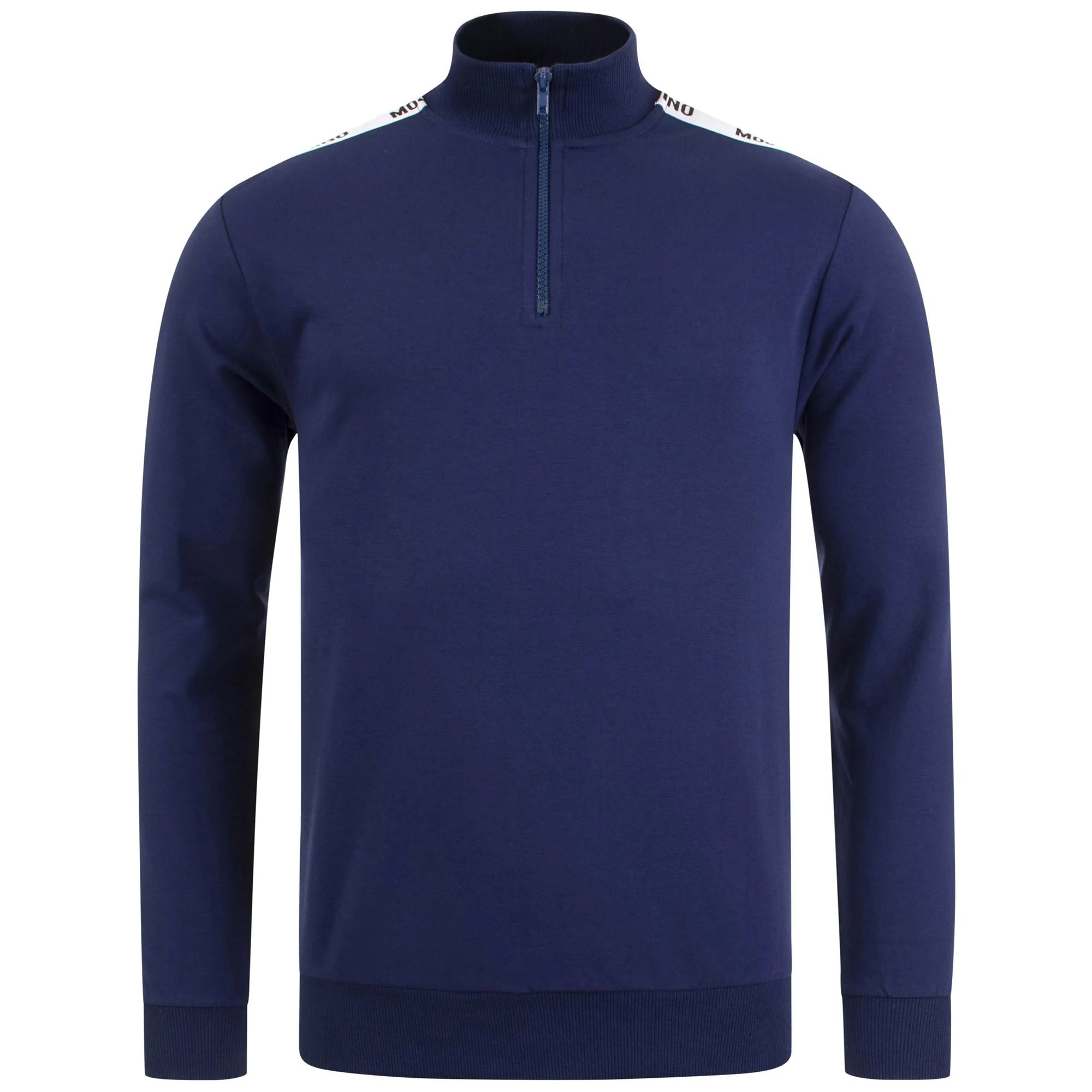 Logo Taped Shoulder 1/4 Zip Sweat - Image 2