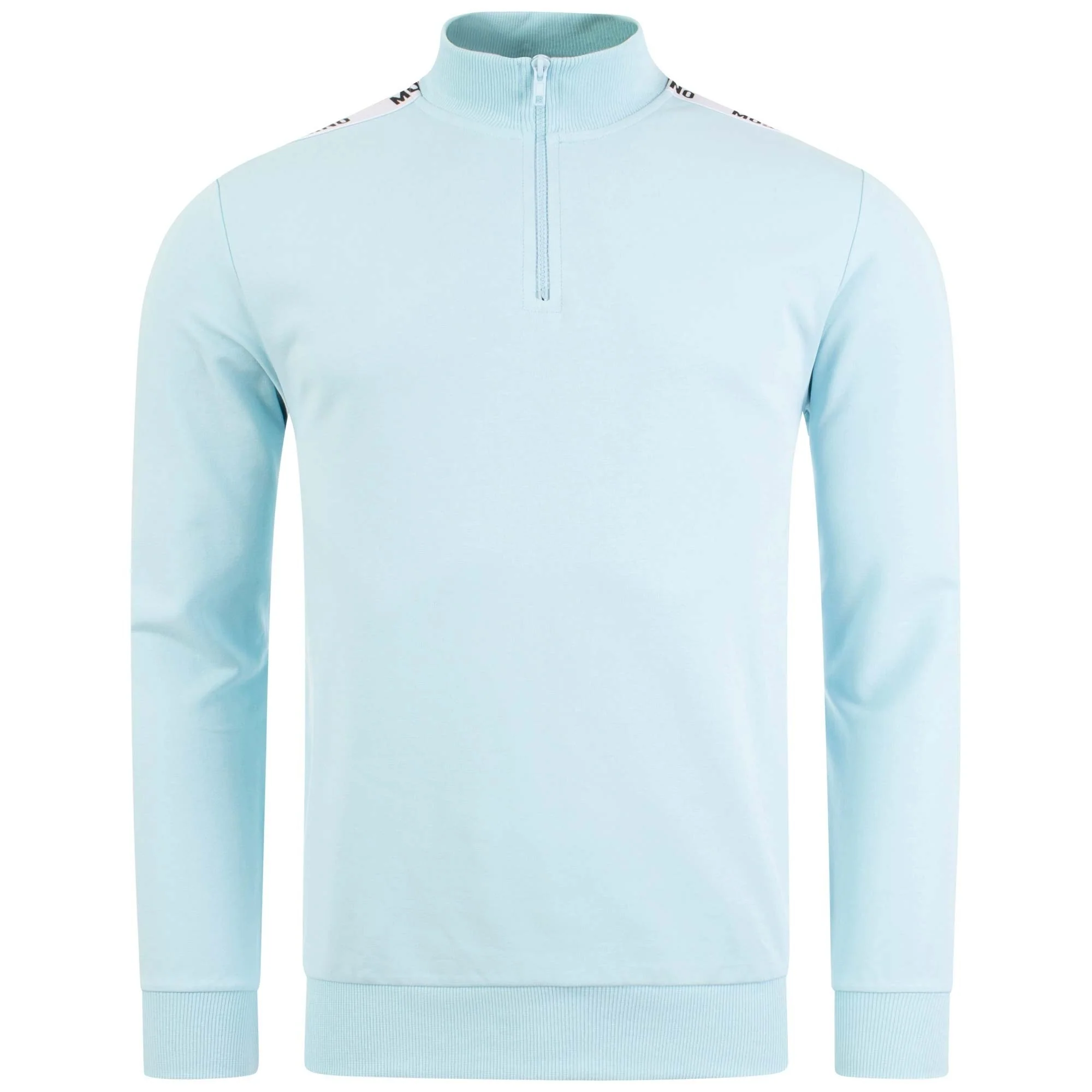 Logo Taped Shoulder 1/4 Zip Sweat - Image 2