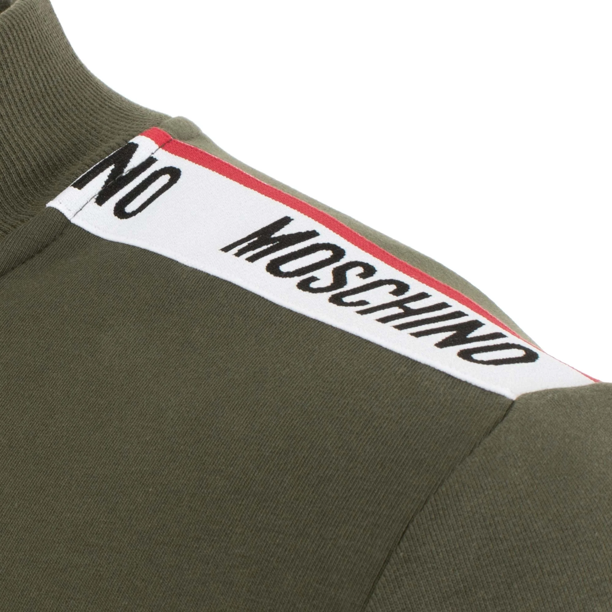 Logo Taped Shoulder 1/4 Zip Sweat - Image 3