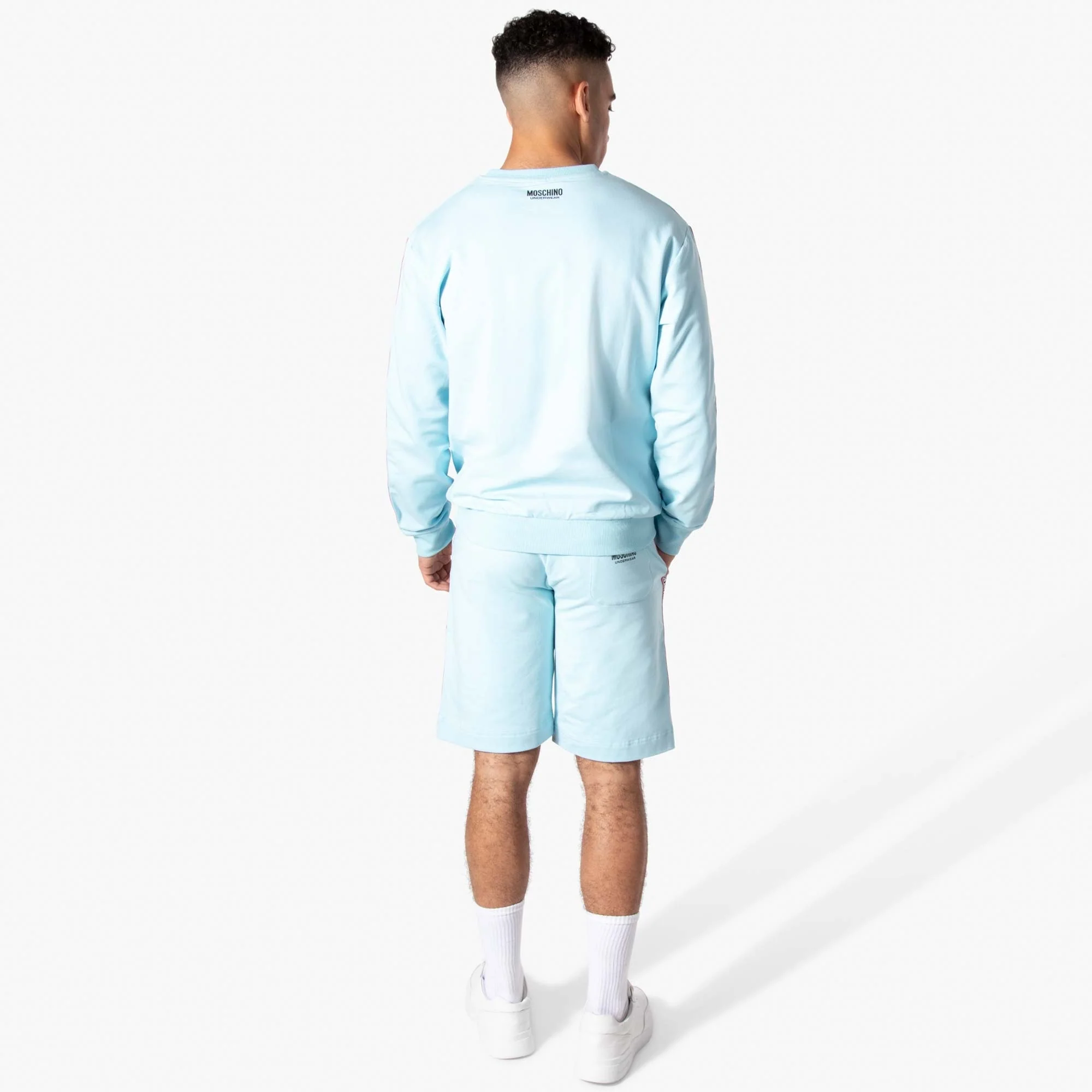 Logo Taped Sweat Shorts - Image 8