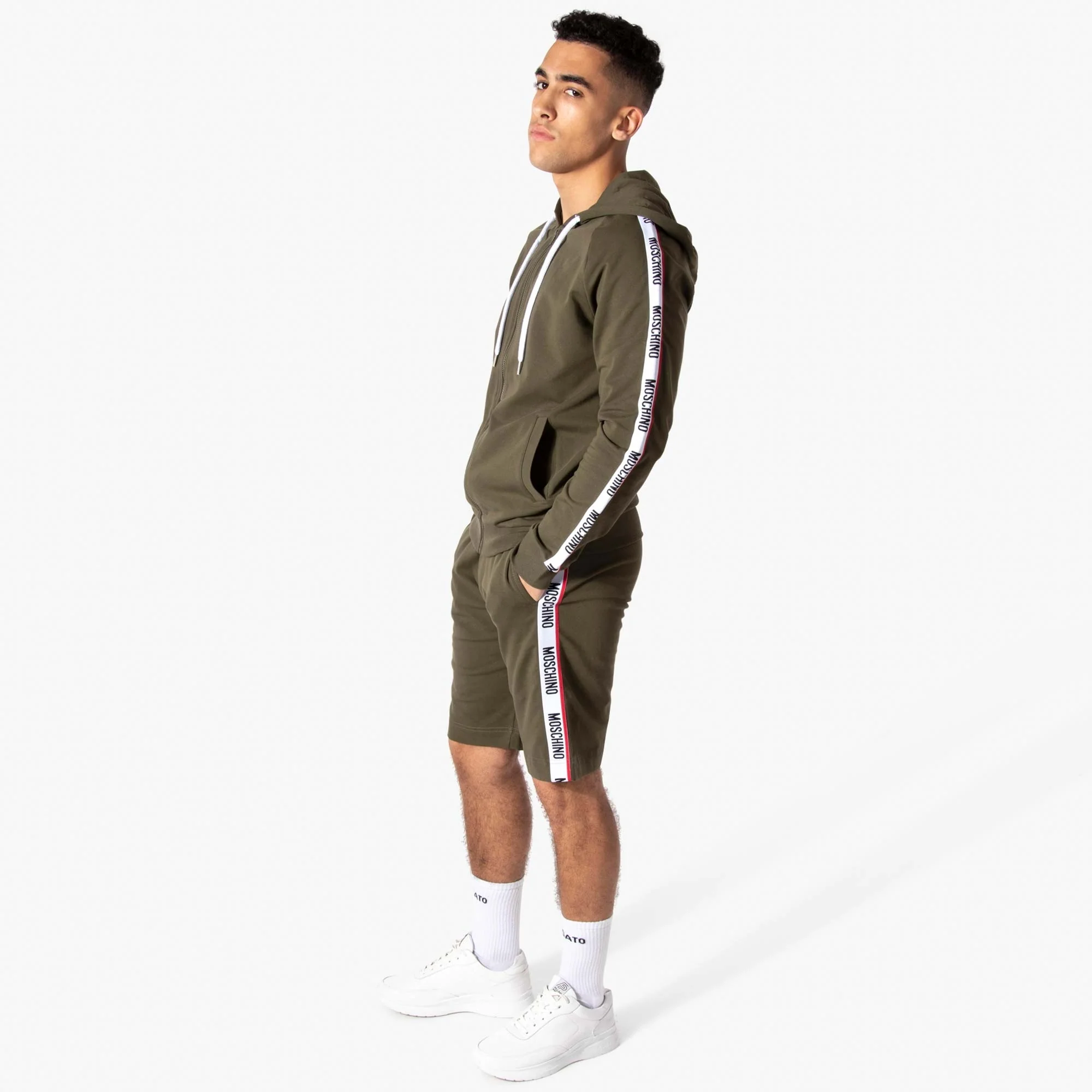 Logo Taped Sweat Shorts - Image 6