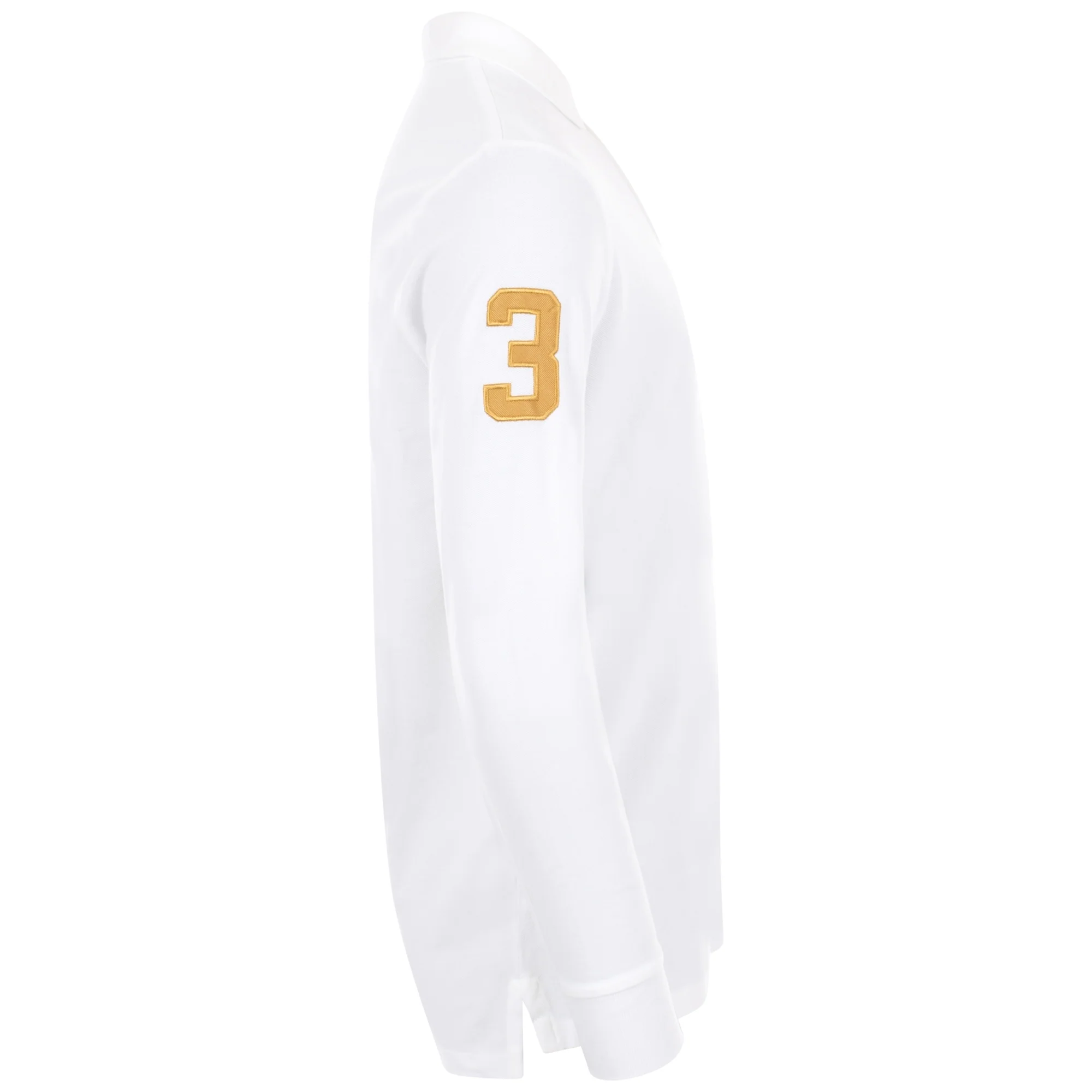 Long Sleeve Big Pony Piqué Polo Shirt - Image 3