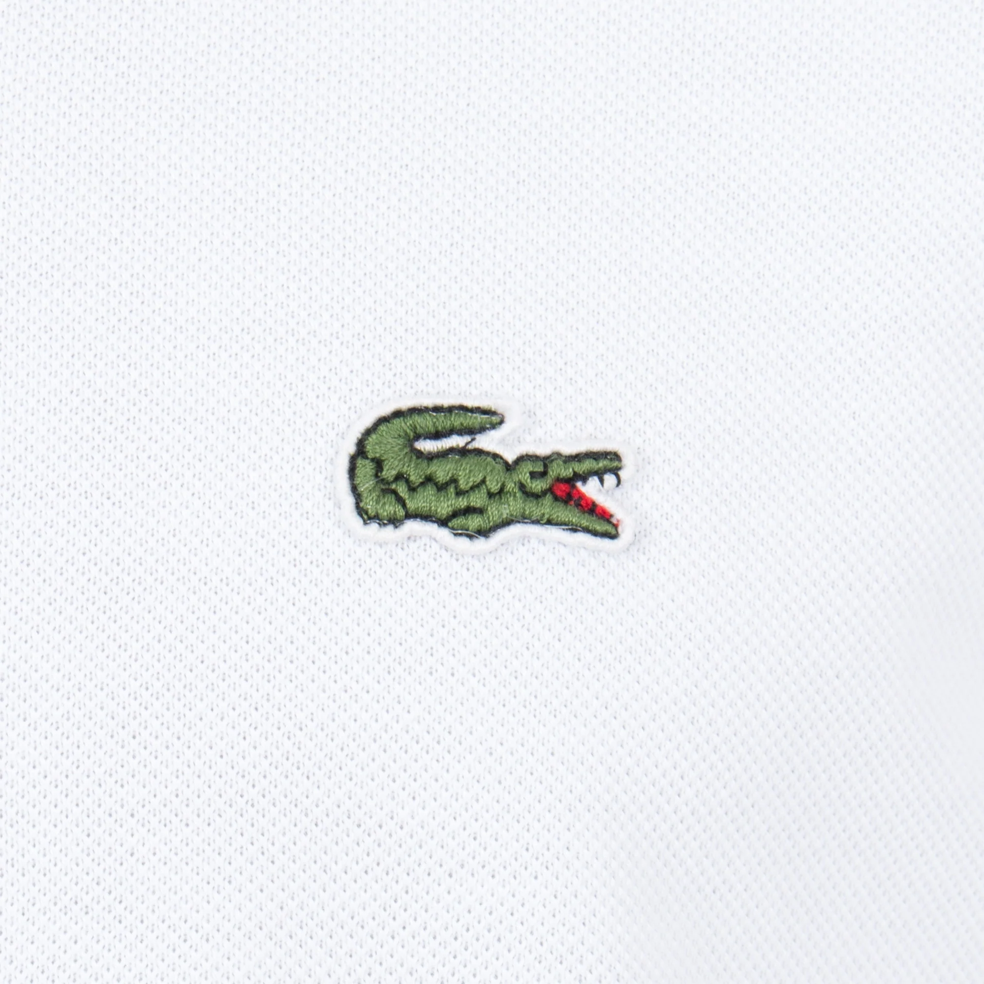 Long Sleeve Croc Logo Polo Shirt - Image 2