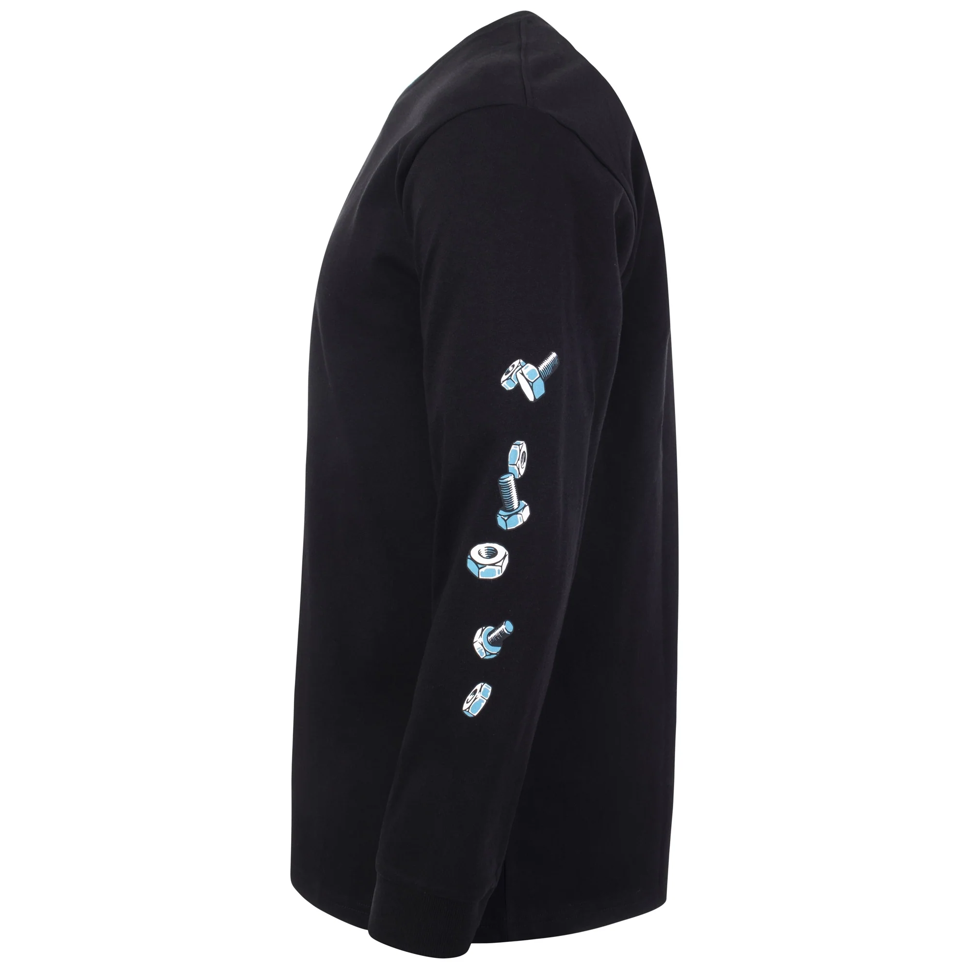 Long Sleeve Loose fit Screw Graphic T-Shirt - Image 5