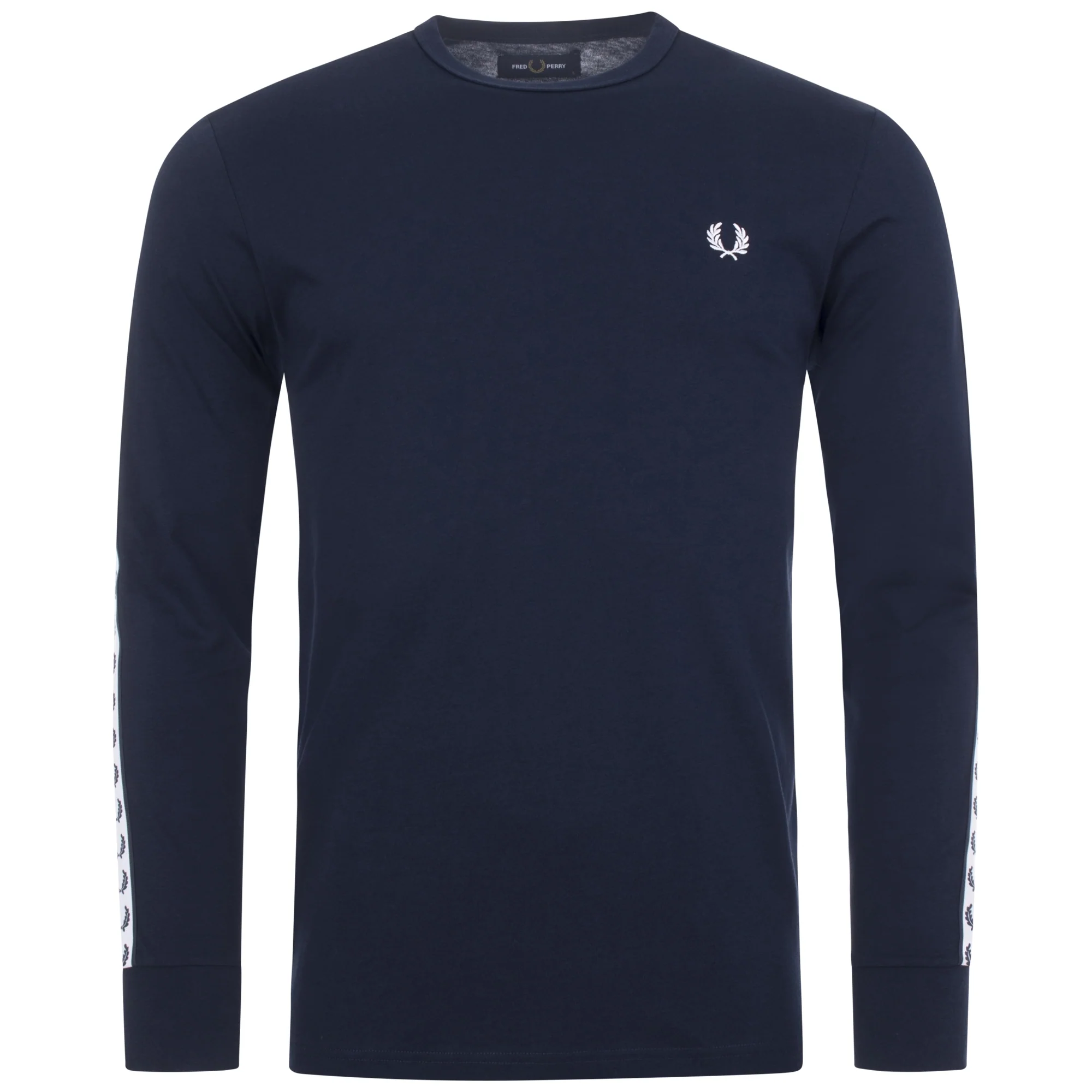 Regular Fit Long Sleeve Taped Ringer T-Shirt - Image 2
