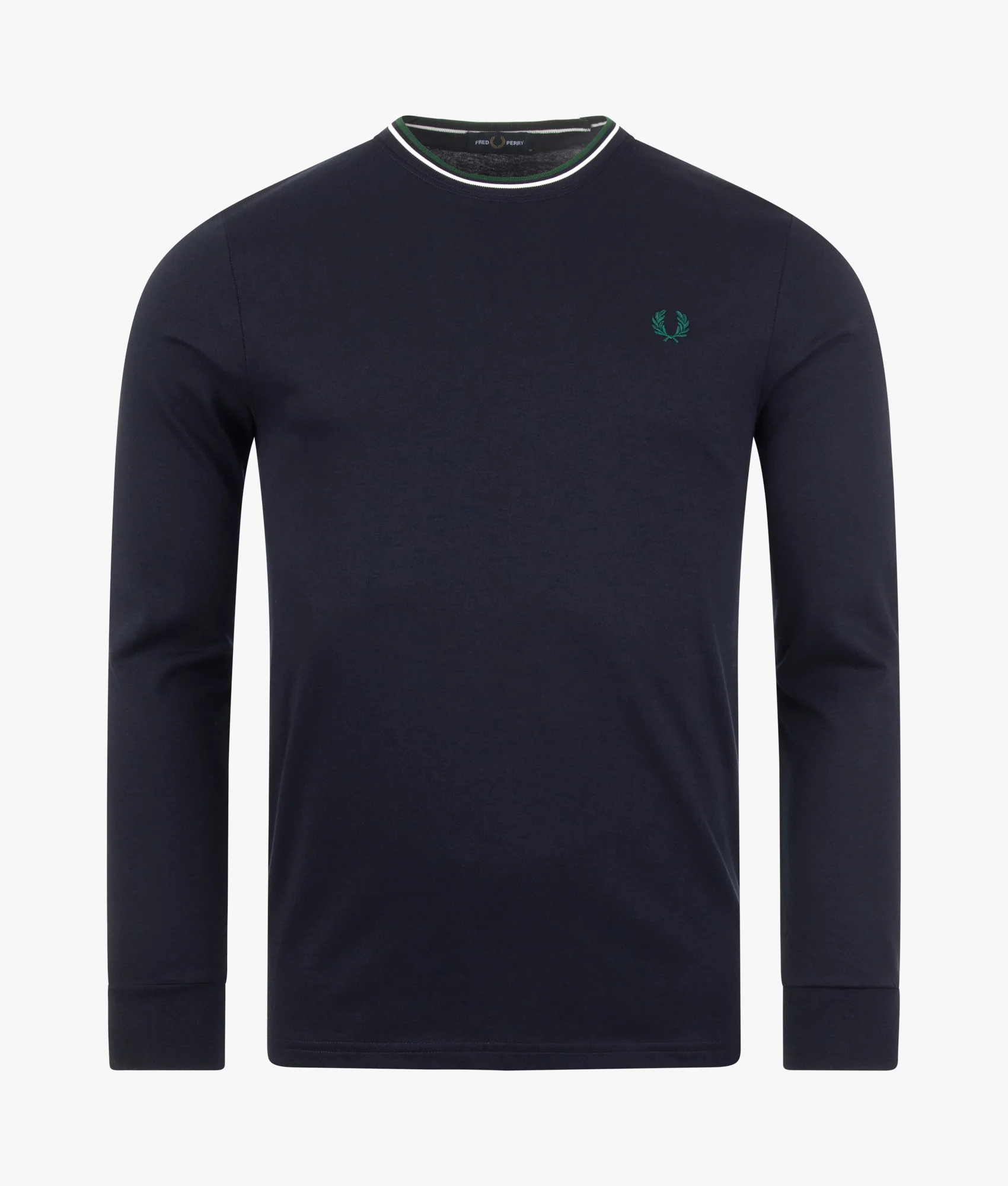 Regular Fit Long Sleeve Twin Tipped T-Shirt