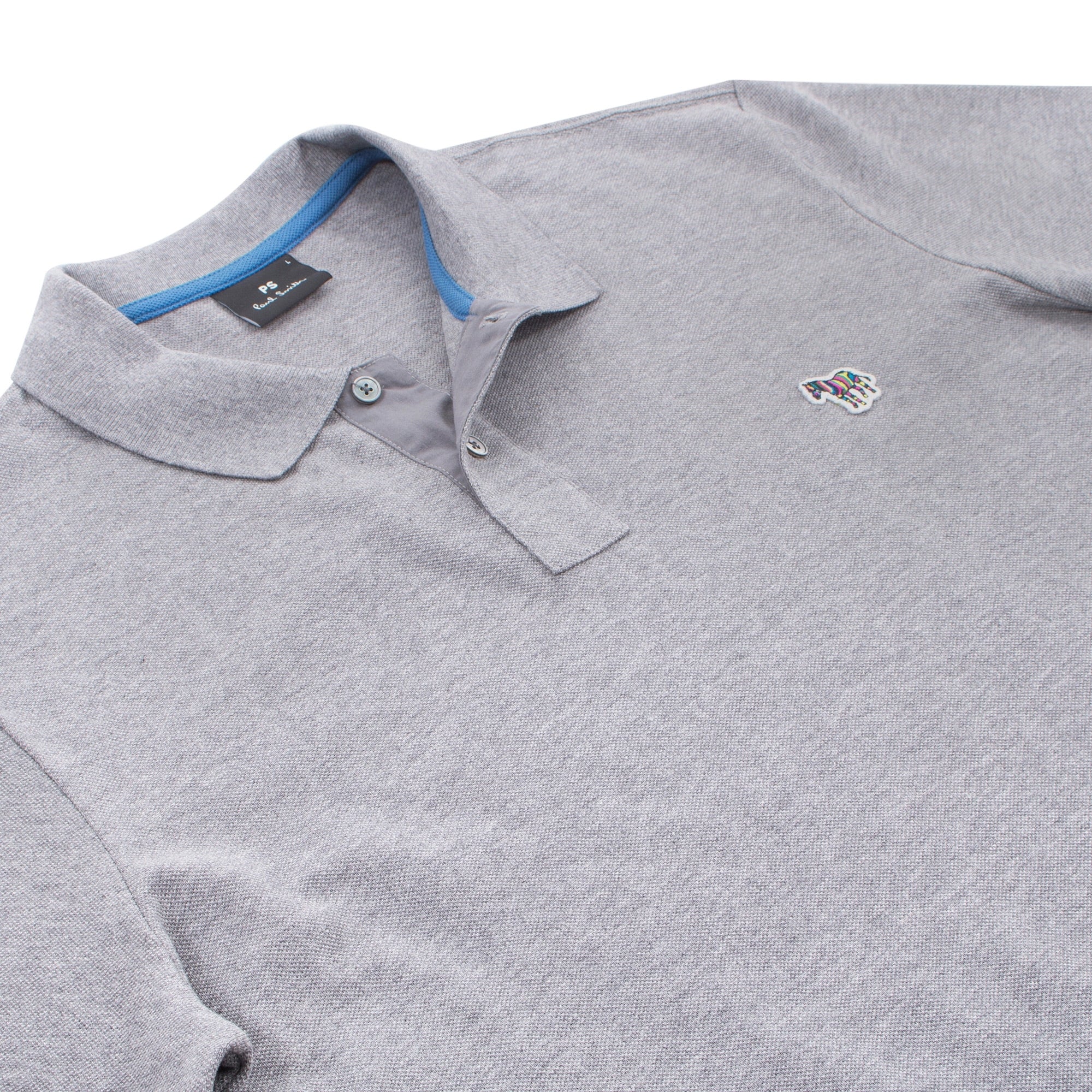 Regular Fit Long Sleeve Zebra Logo Polo Shirt - Image 4