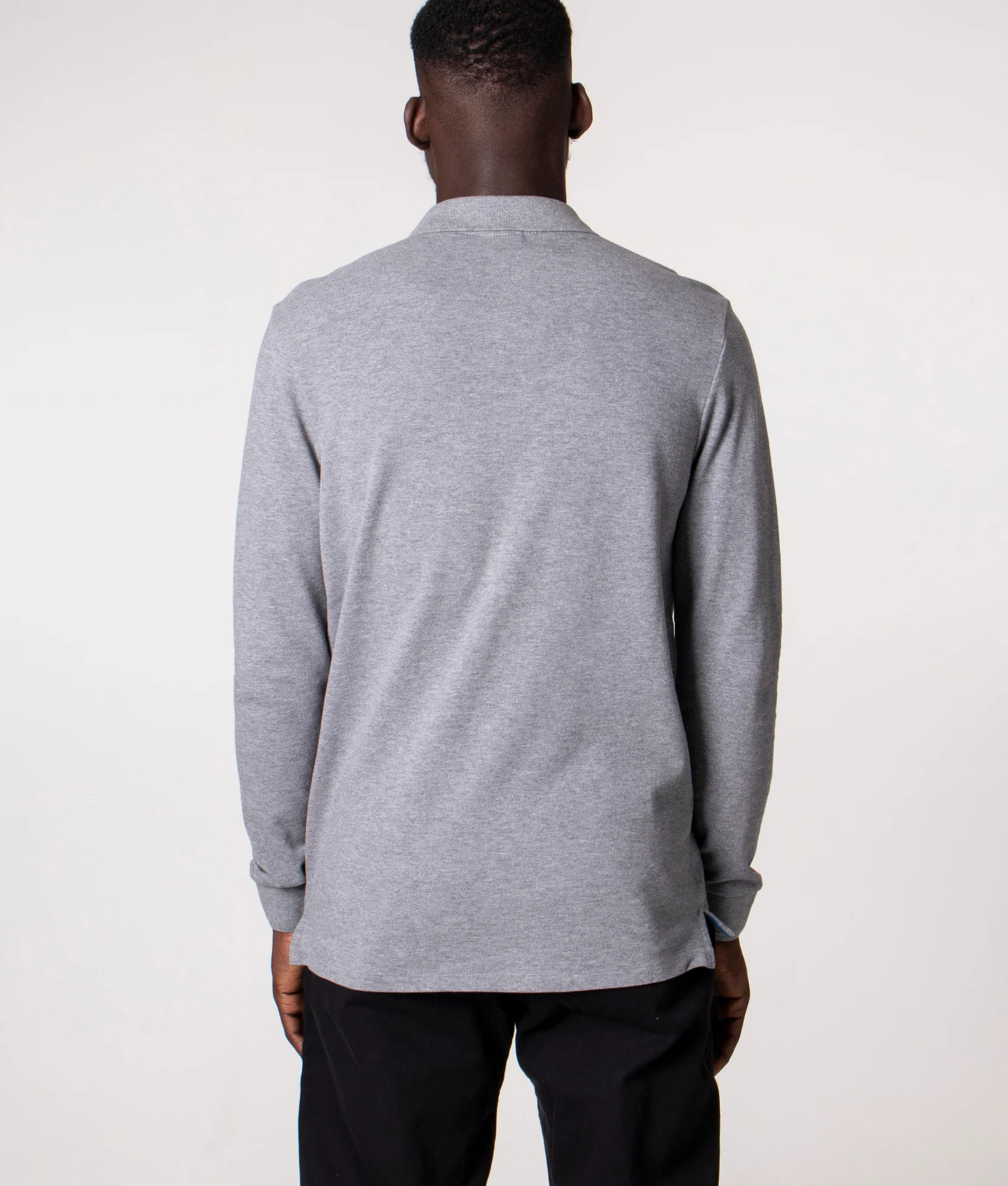 Regular Fit Long Sleeve Zebra Logo Polo Shirt - Image 5