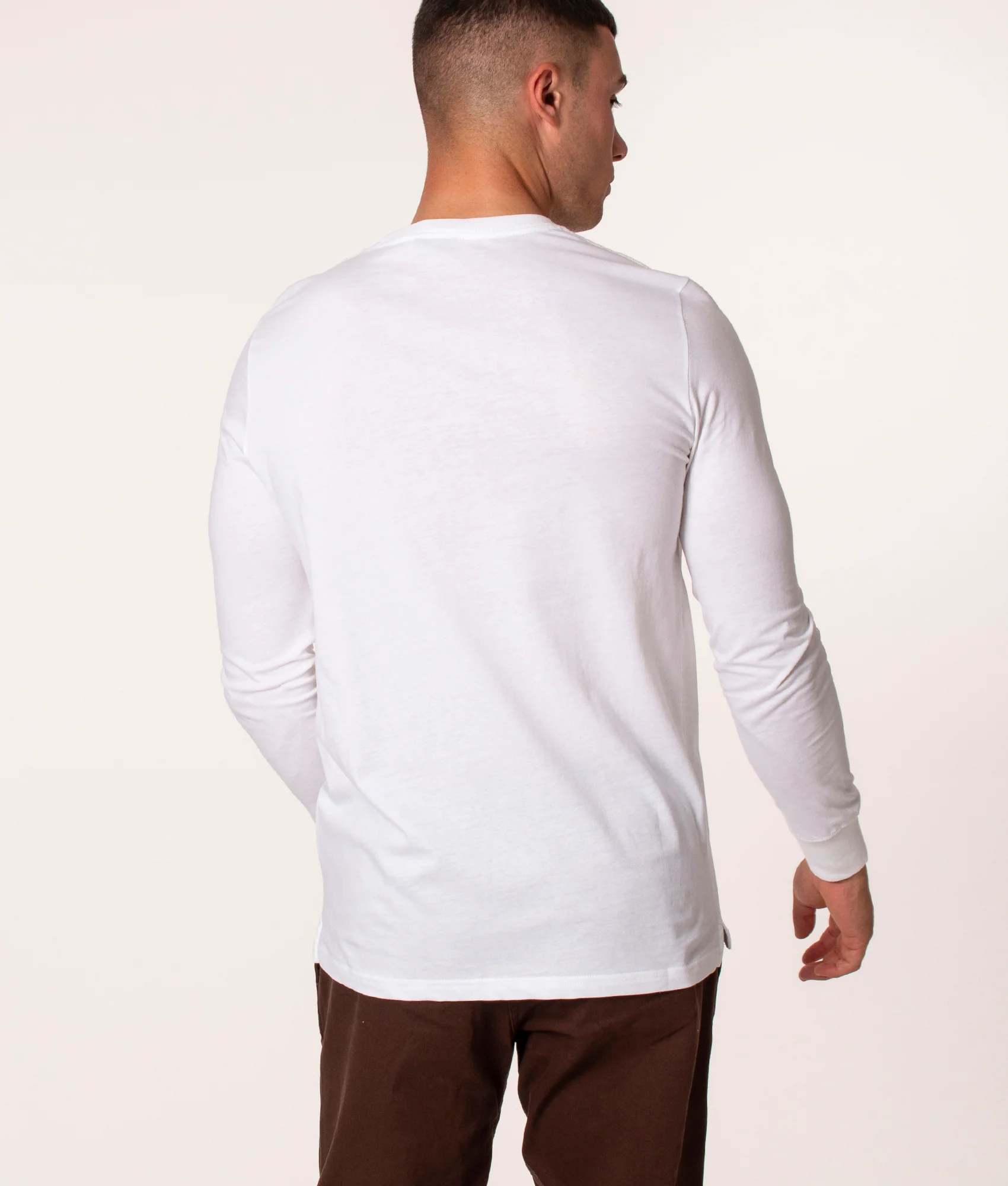 Regular Fit Long Sleeved Zebra Logo T-Shirt - Image 3