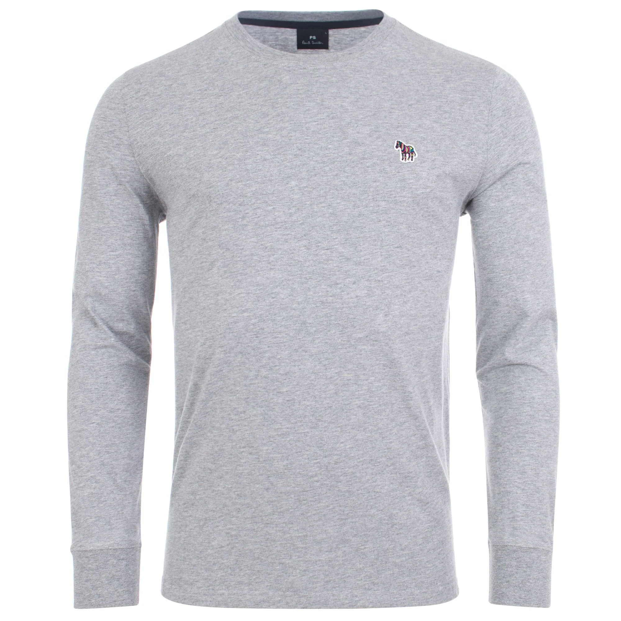 Regular Fit Long Sleeved Zebra Logo T-Shirt - Image 2