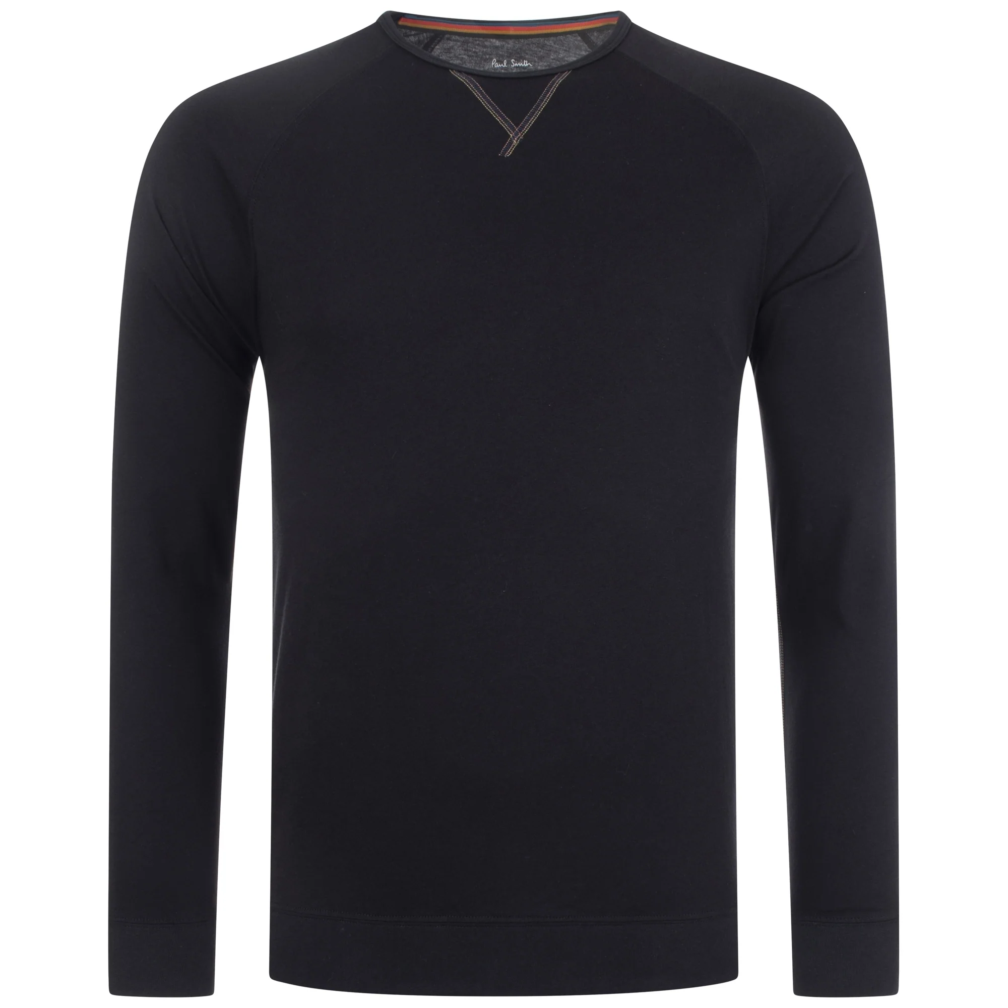 Regular Fit Lounge Crew Neck V-Stitch Top - Image 2