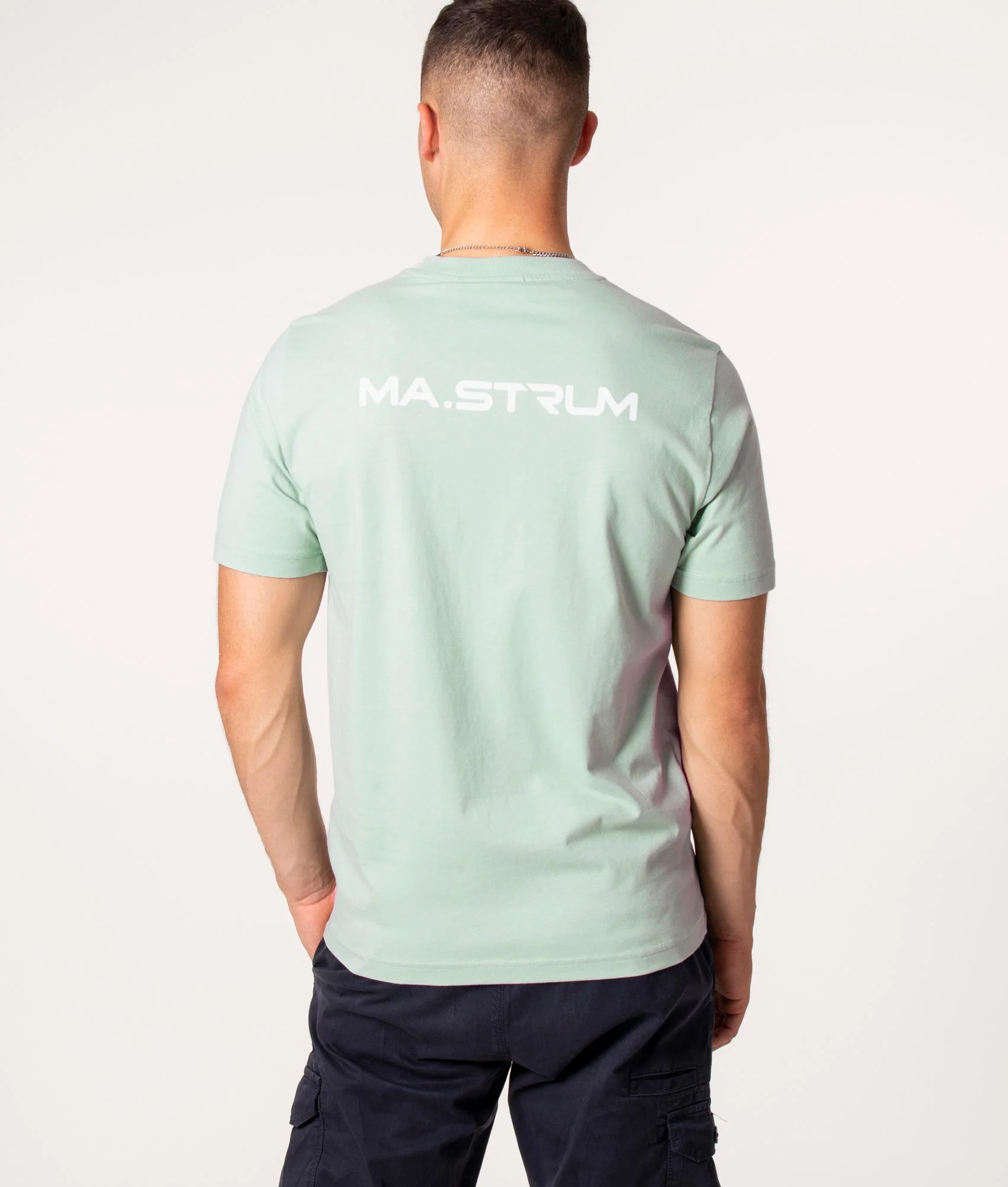 Ma.Strum Back Print T-Shirt