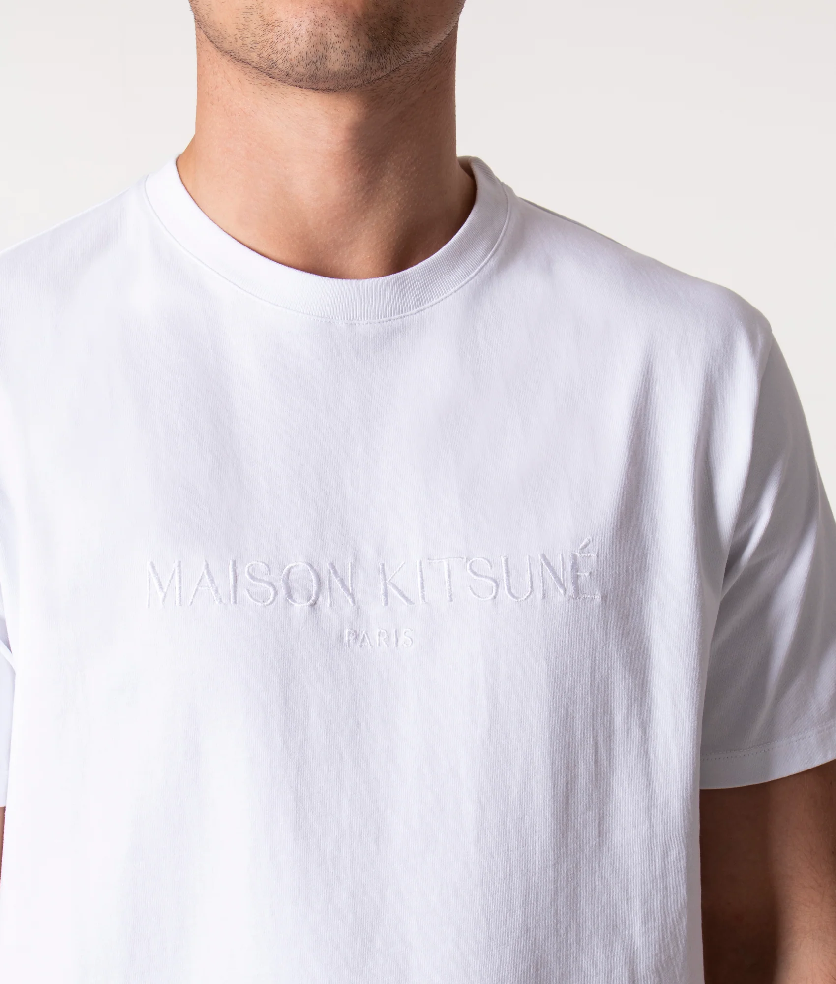 Slim Fit Embroidery Classic T-Shirt - Image 2