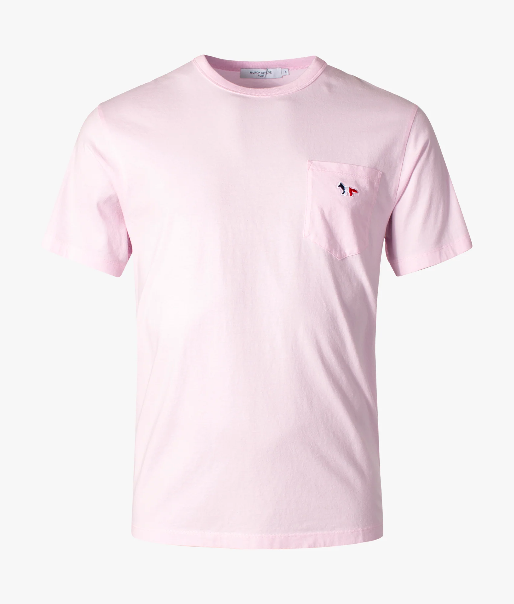 Tricolor Fox Patch Classic Pocket T-Shirt