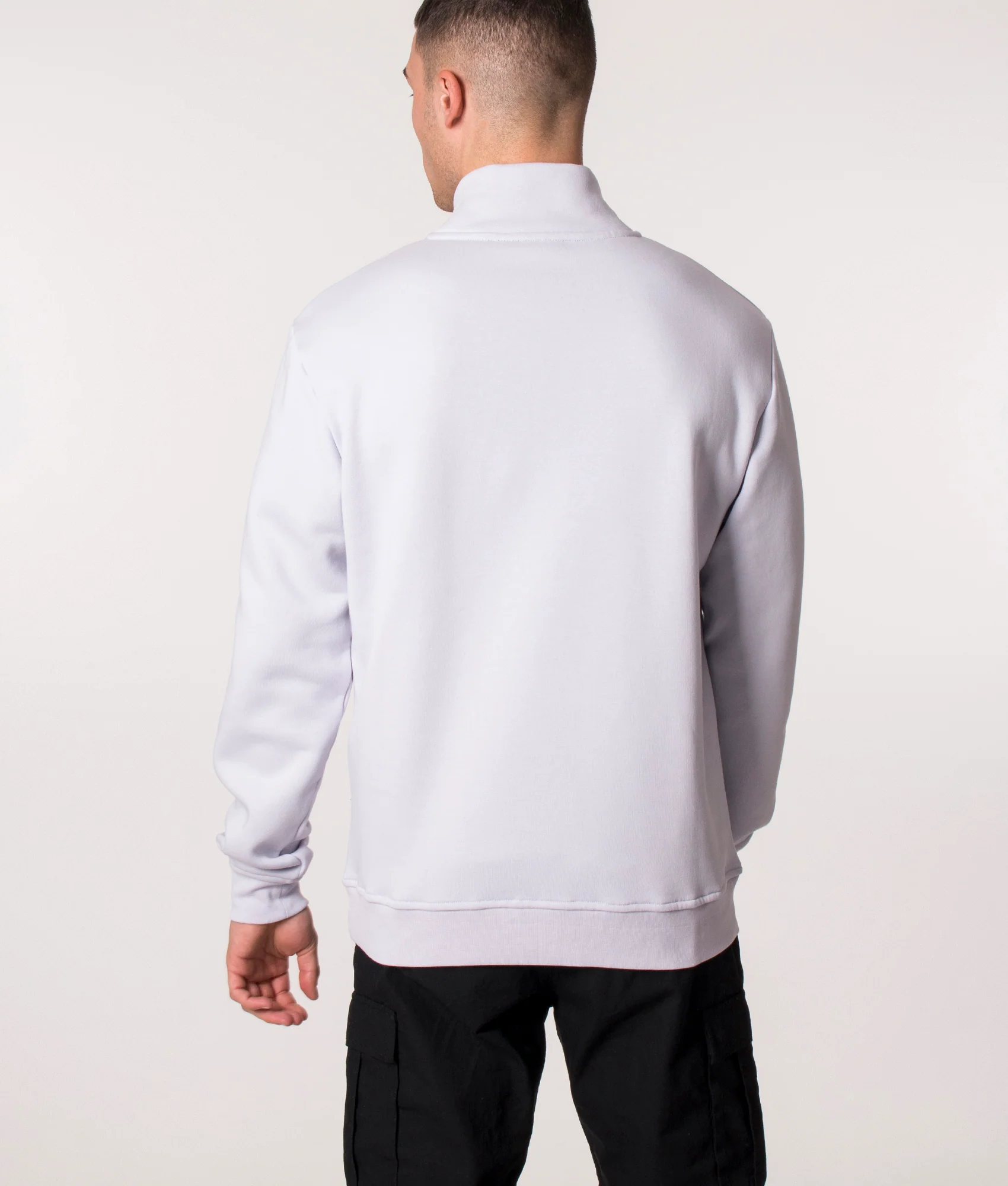 Embroidered Quarter Zip Sweatshirt - Image 3