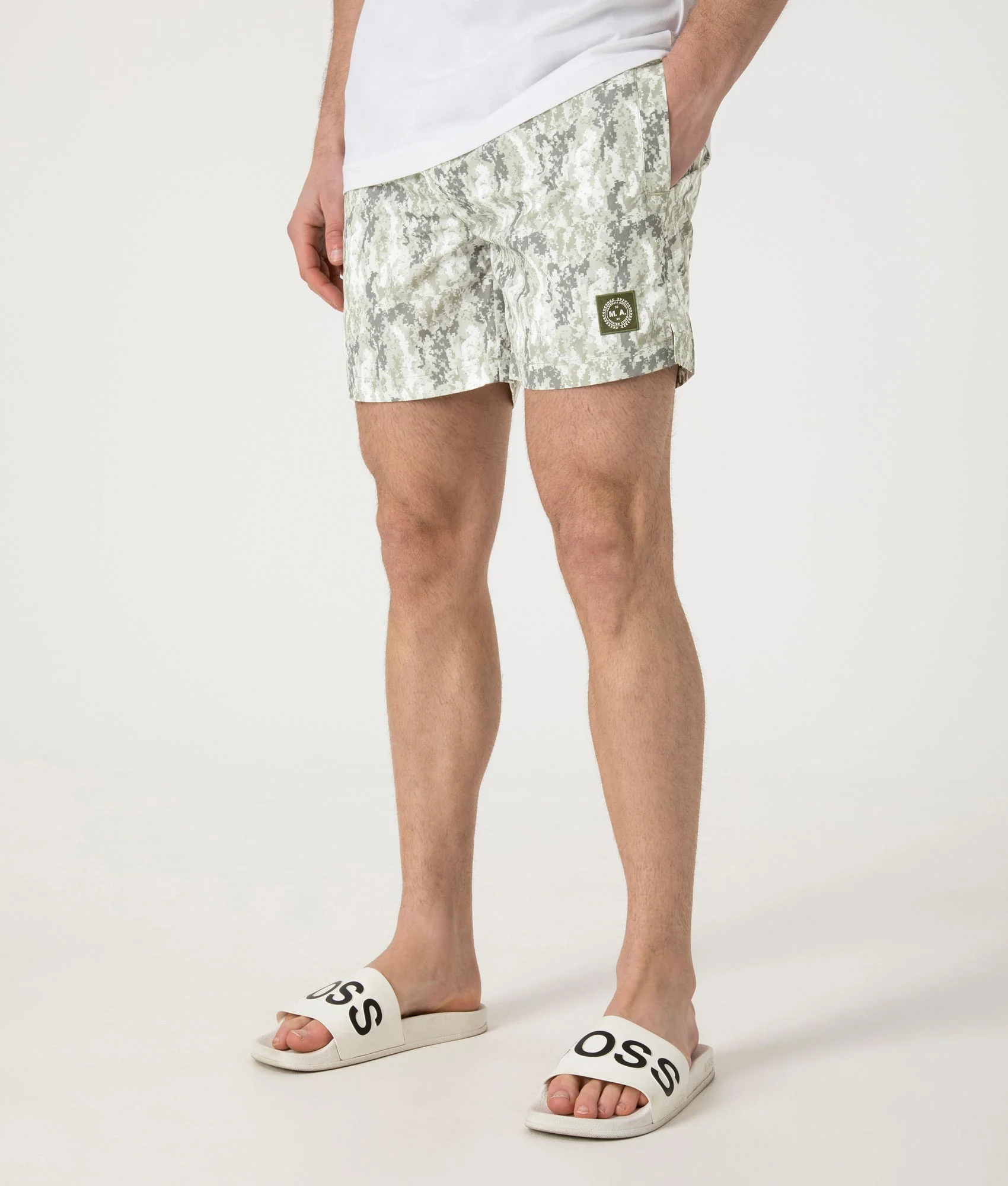 Camo Erosion Swim Shorts