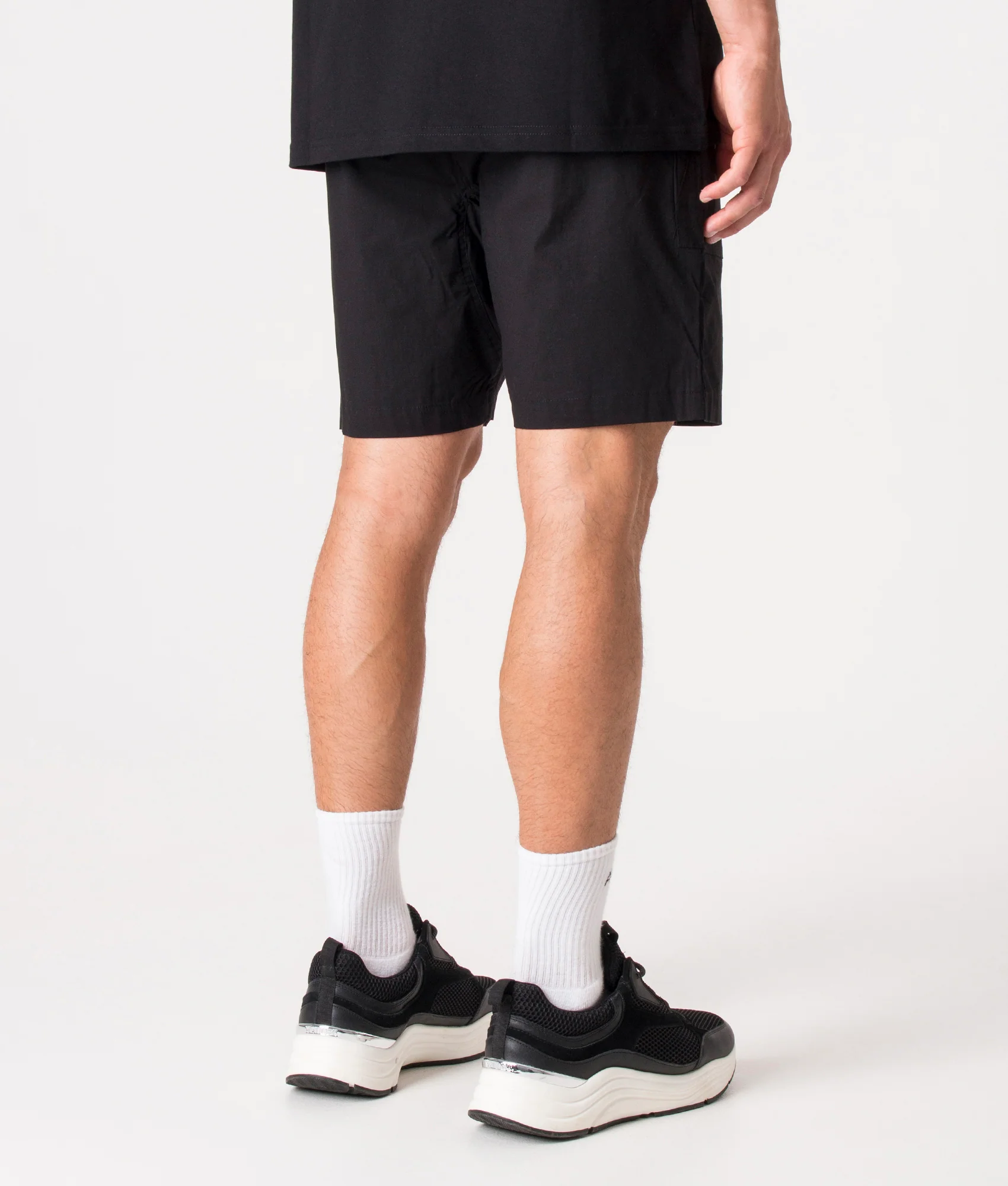 Regular Fit Gaberdine Shorts - Image 4