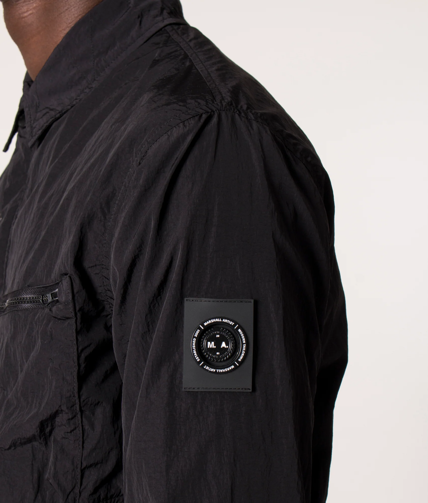 Krinkle Nylon Overshirt - Image 2