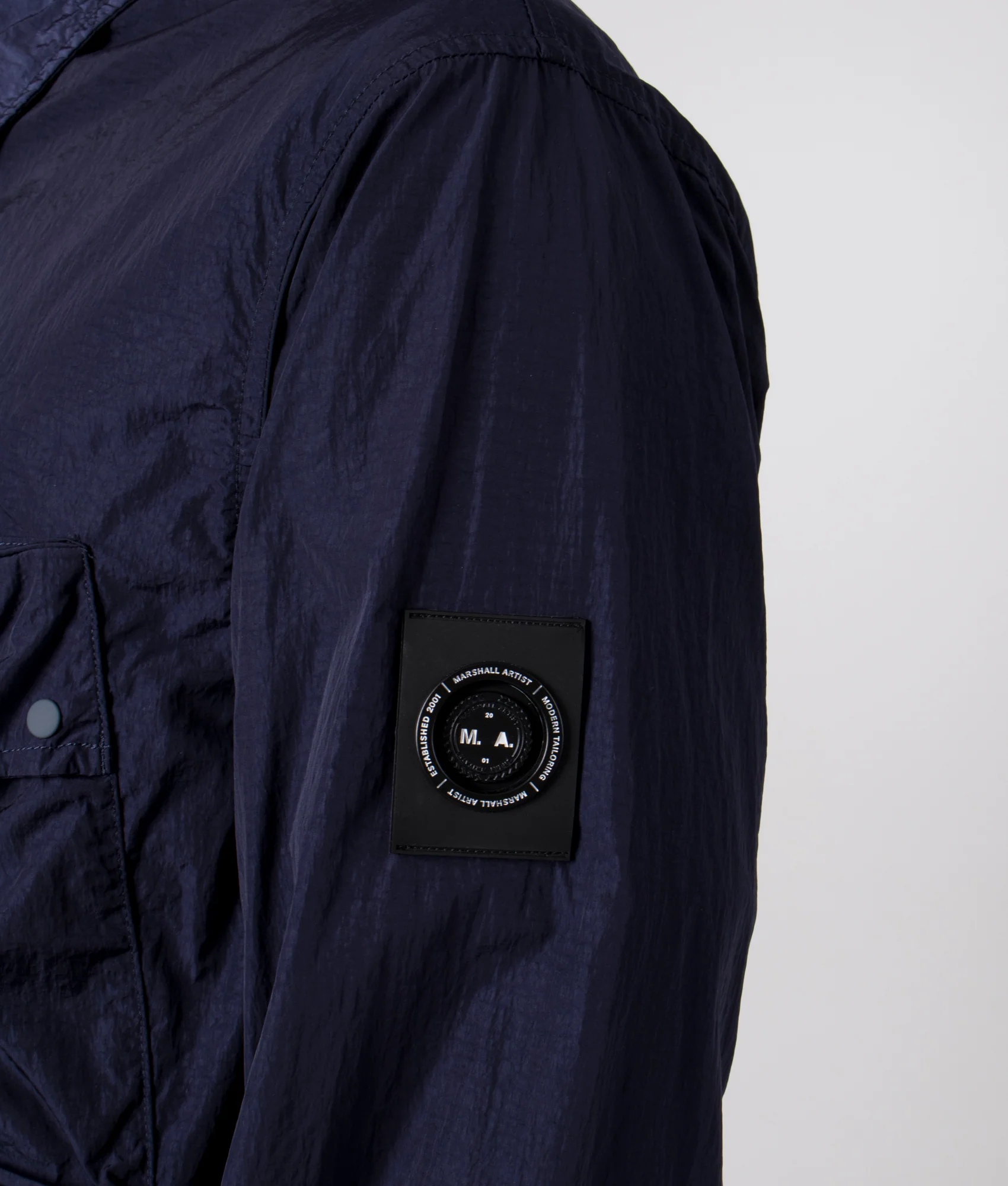 Krinkle Nylon Pocket Overshirt - Image 2