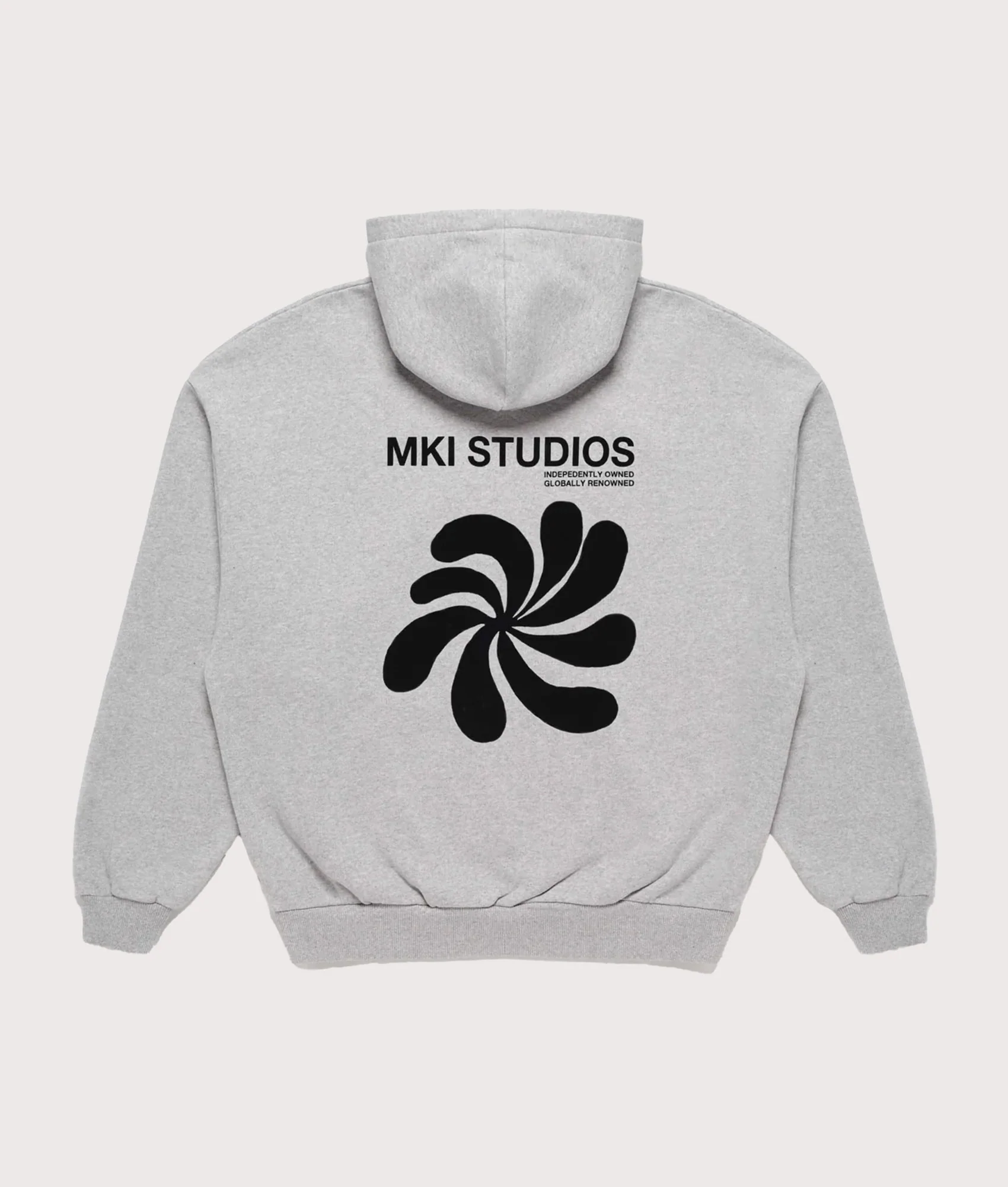 Oversized Abstract Hoodie