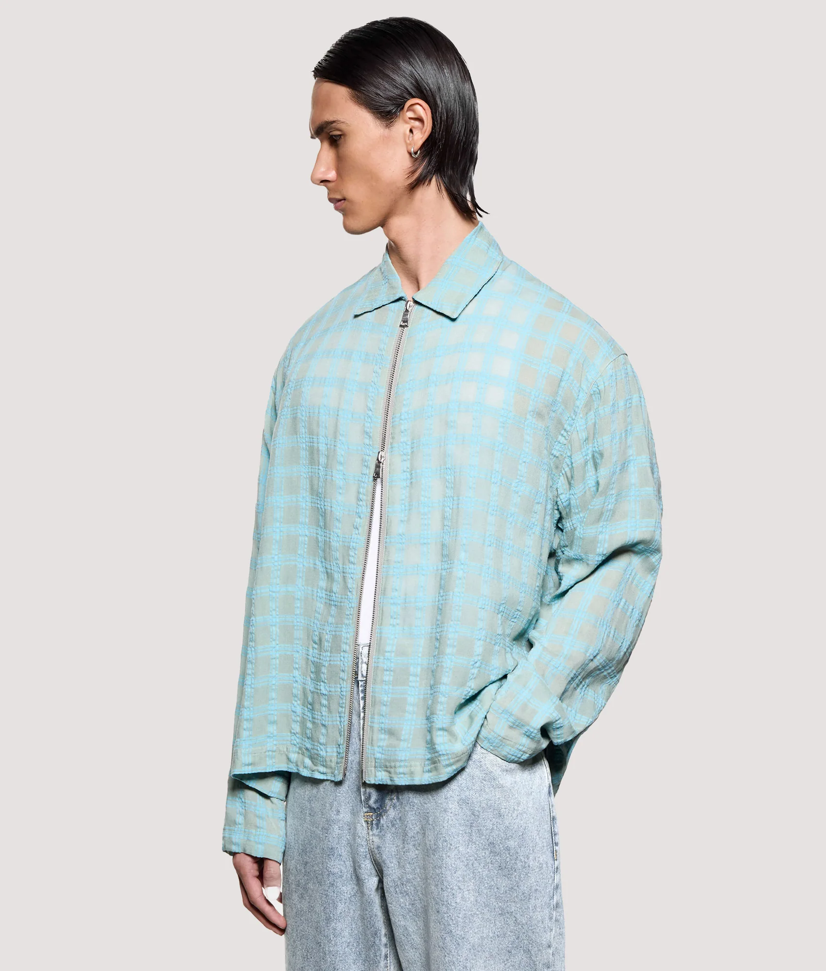 Box Fit Grid Check Rider - Image 3