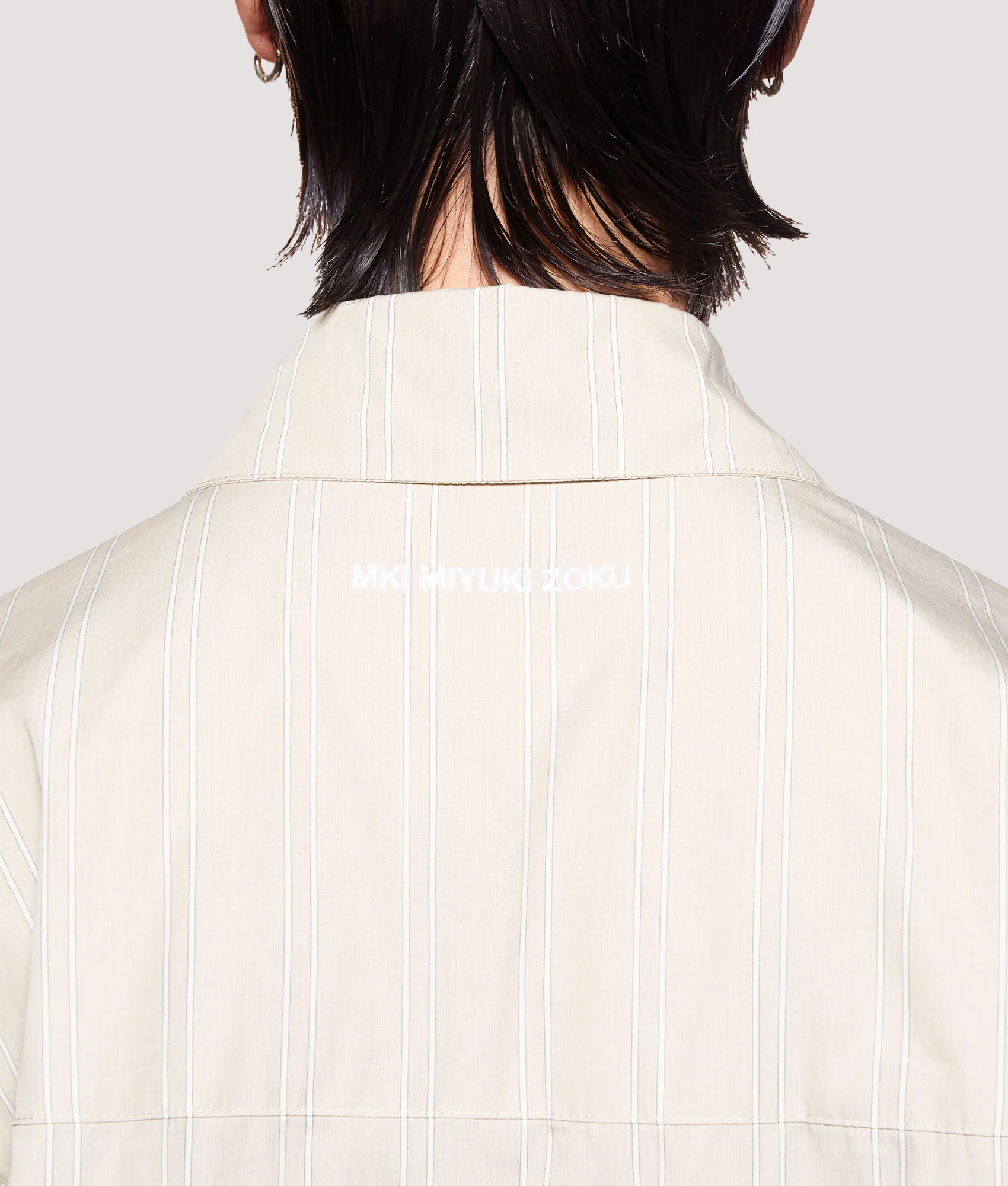 Box Fit Poplin Stripe Dress Shirt - Image 2