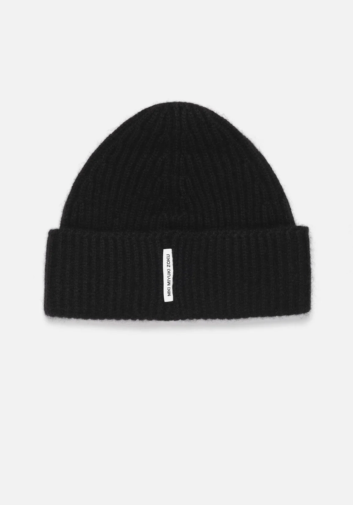 Cashmere Ribbed Beanie