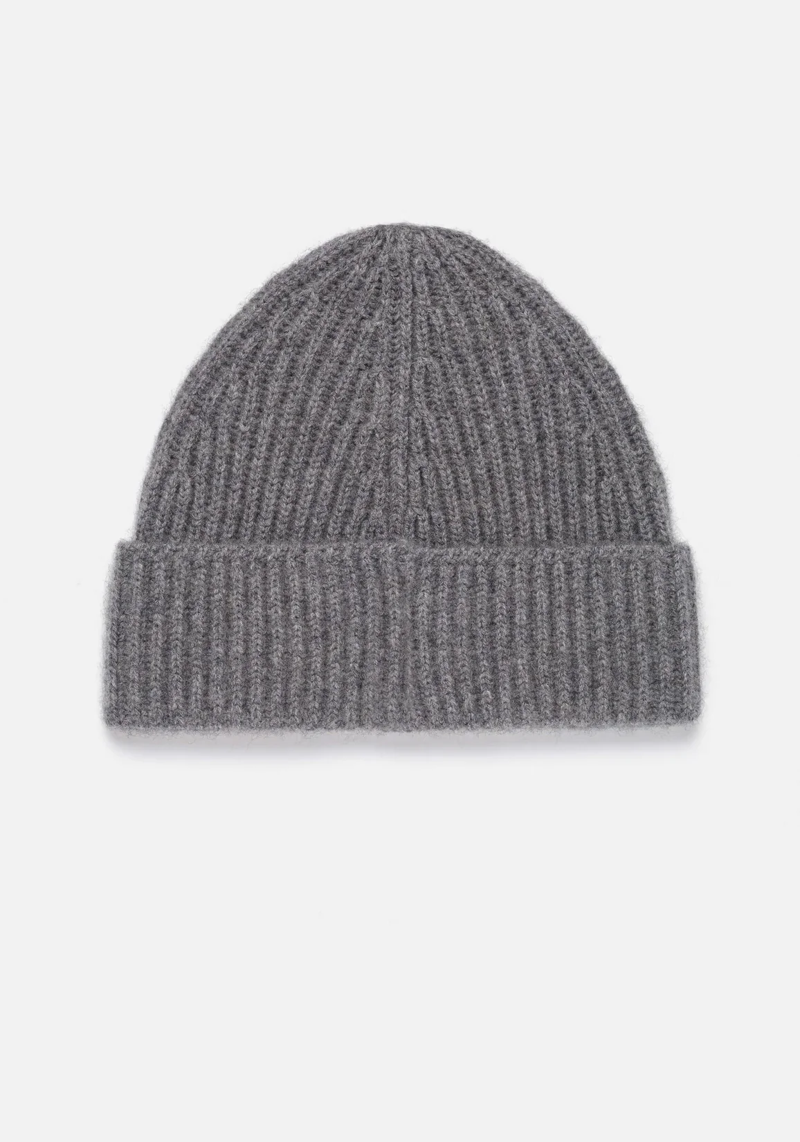 Cashmere Ribbed Beanie - Image 3