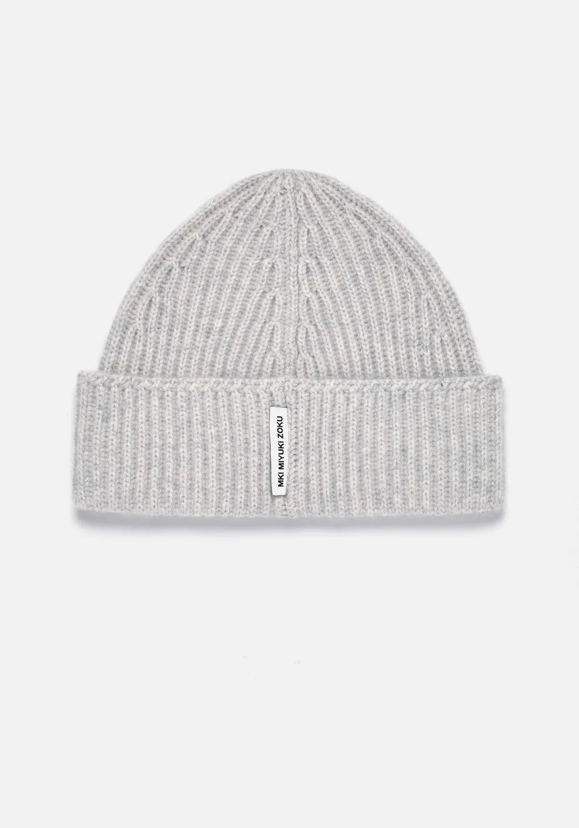 Cashmere Ribbed Beanie