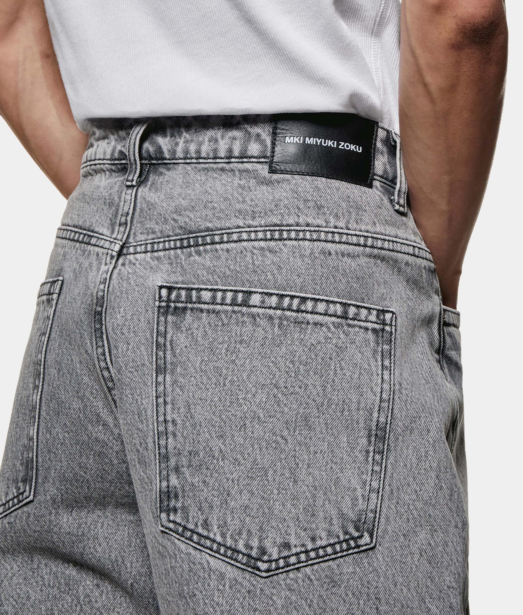 Denim Wide Leg Jeans - Image 2
